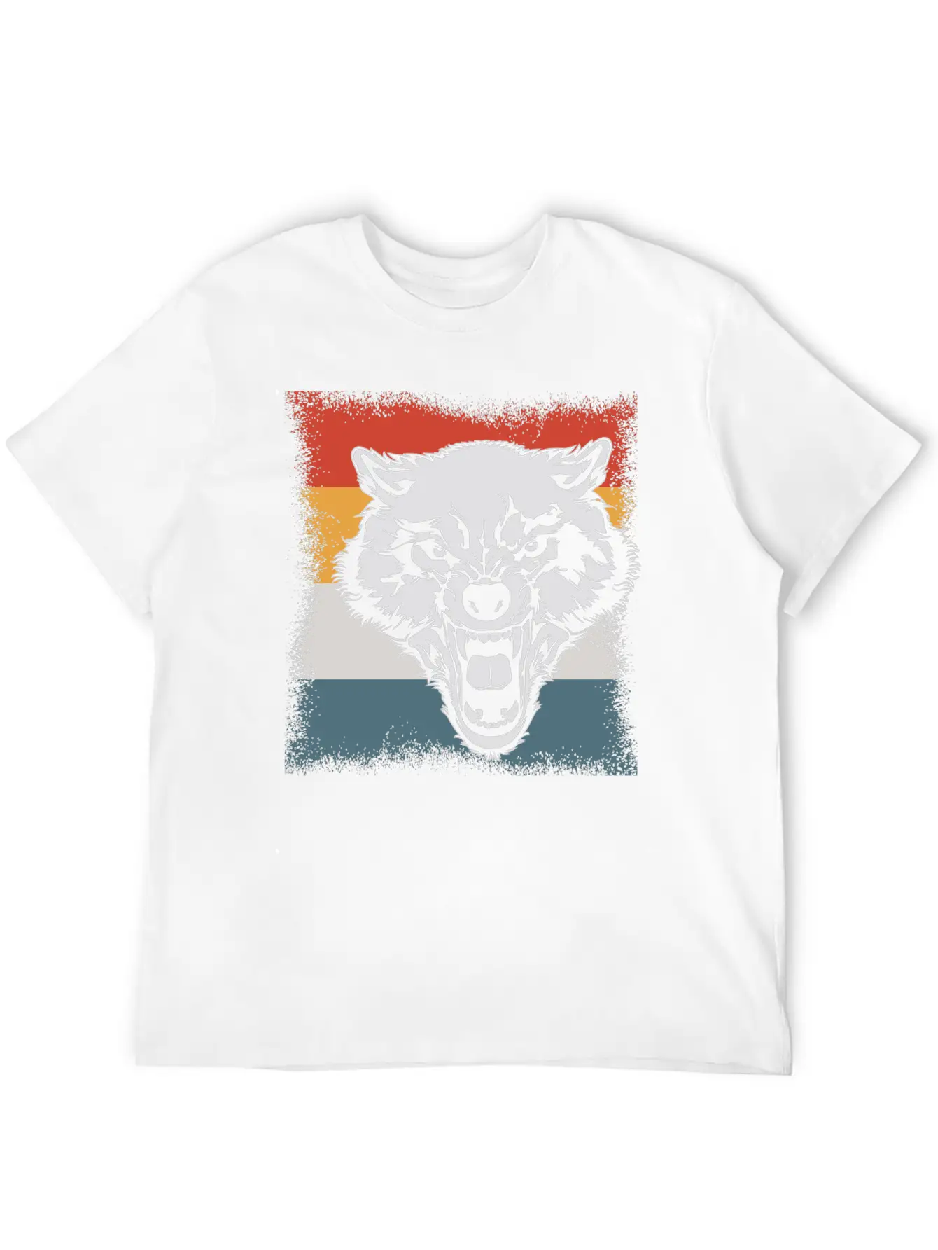 Wolf Cry Howl Gift Animal Forest Basic Graphic T-Shirt – Daily Comfort In Soft Cotton