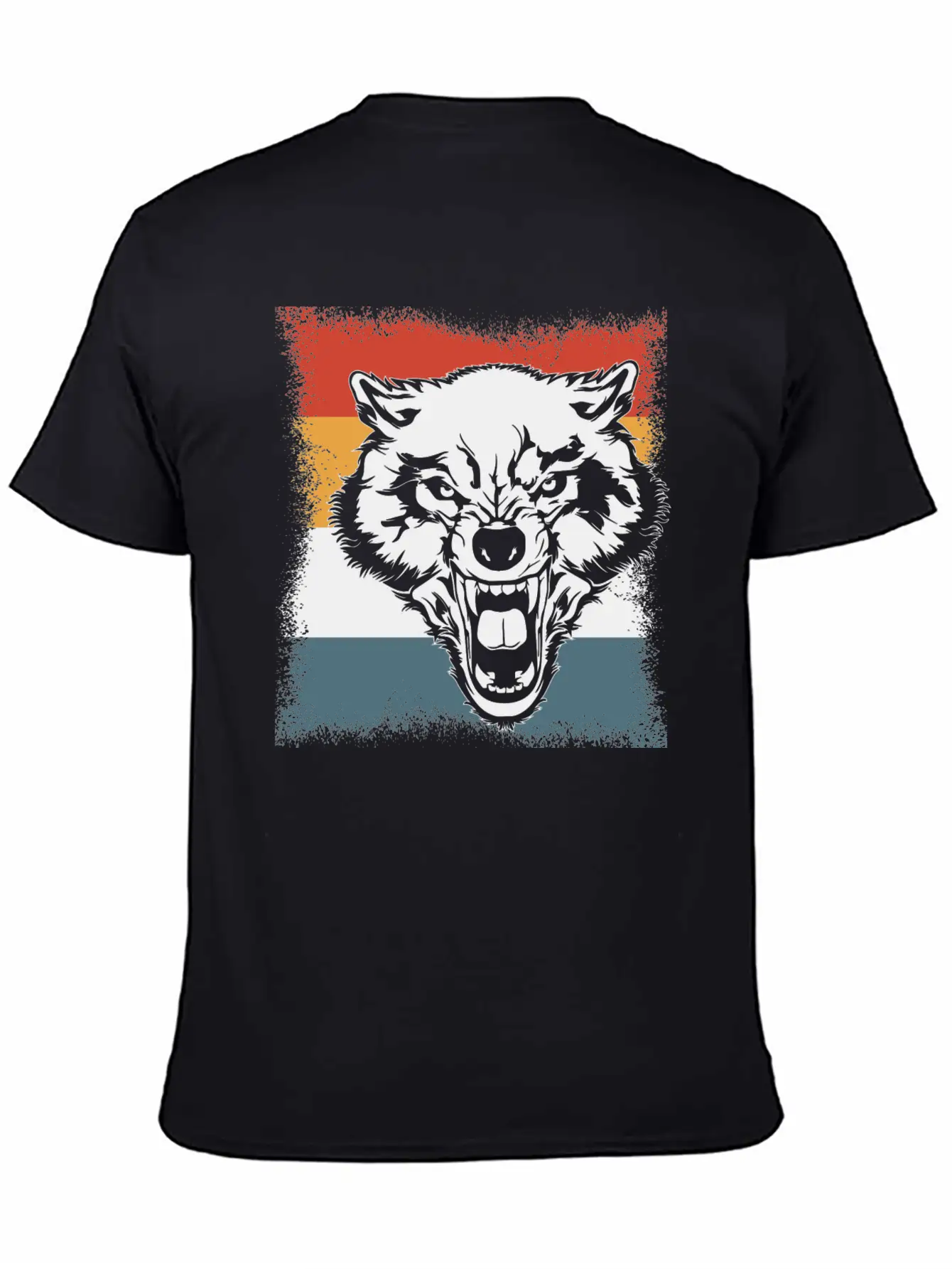 Wolf Cry Howl Gift Animal Forest Basic Graphic T-Shirt – Daily Comfort In Soft Cotton
