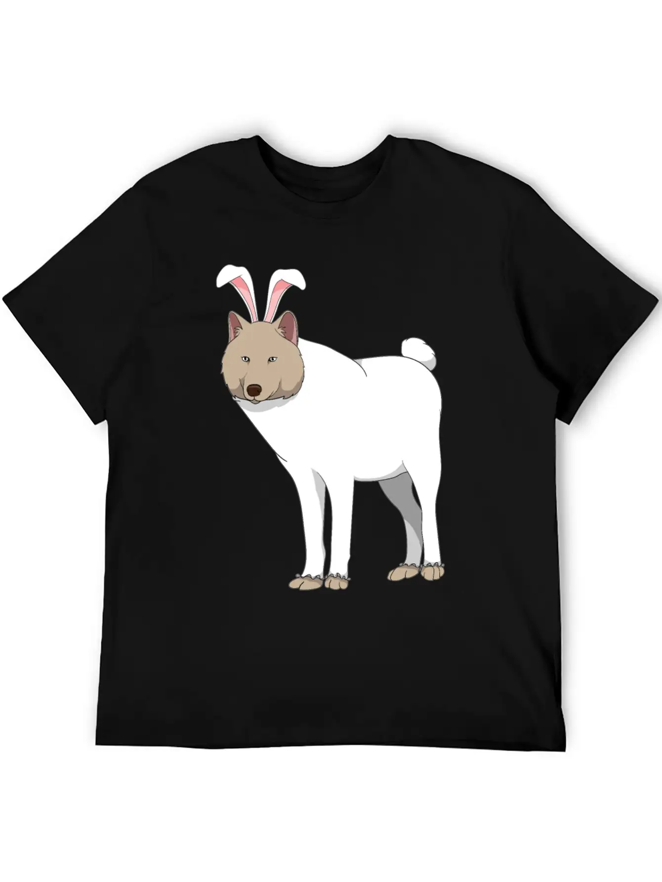 Wolf Easter Bunny Costume Easter Gift Comfortable Minimalist Graphic Tee – Summer Style Essential