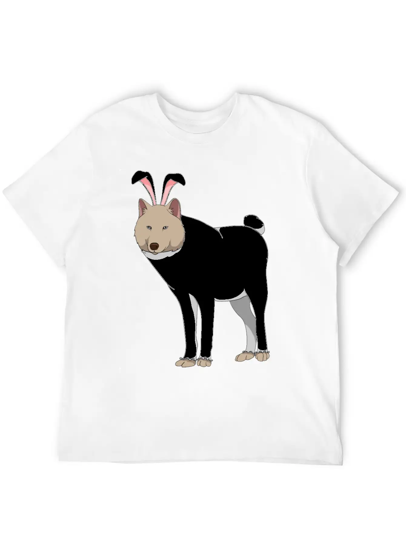 Wolf Easter Bunny Costume Easter Gift Comfortable Minimalist Graphic Tee – Summer Style Essential
