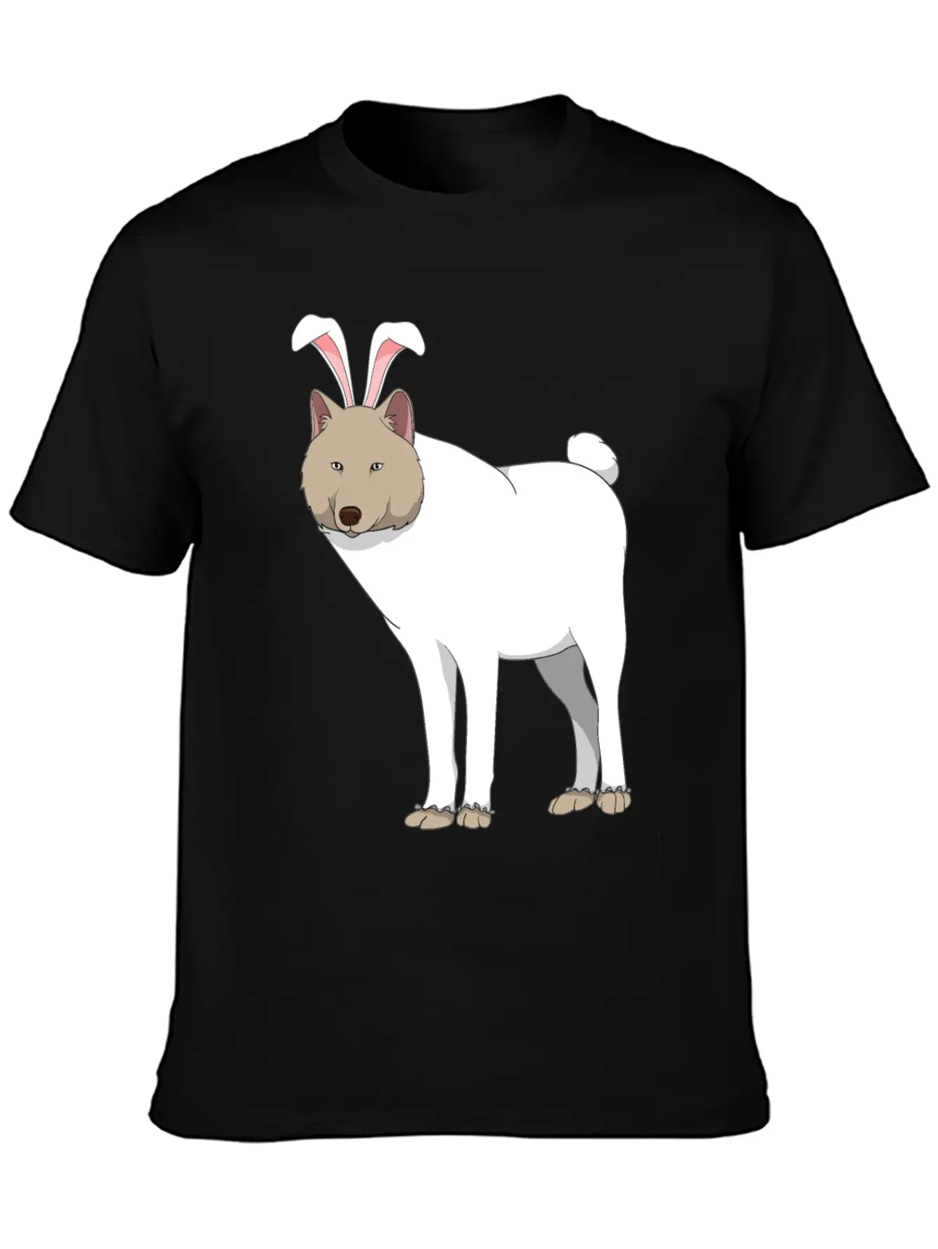 Wolf Easter Bunny Costume Easter Gift Comfortable Minimalist Graphic Tee – Summer Style Essential