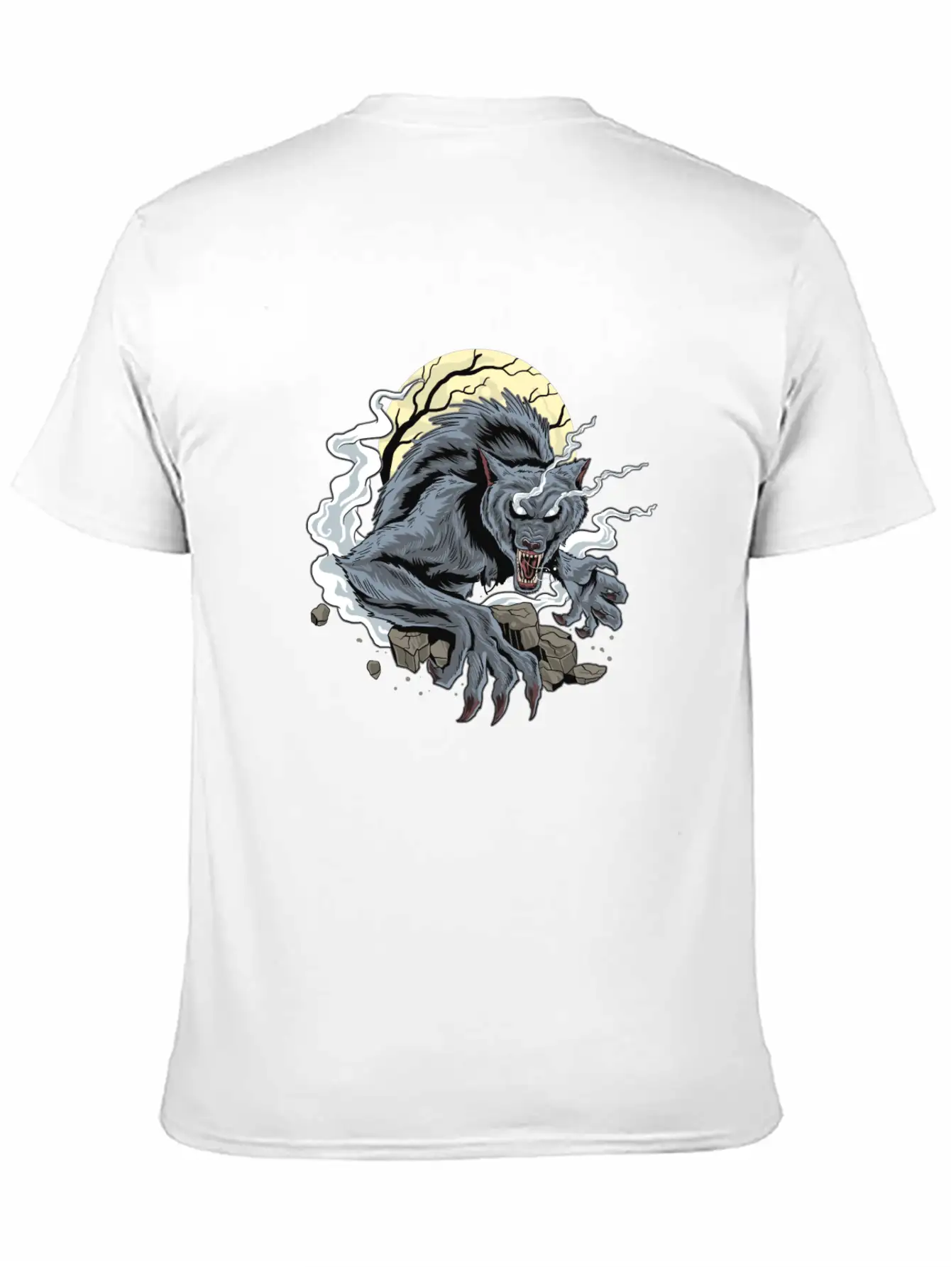 Wolf Modern Fit Casual T-Shirt – Clean And Versatile Design