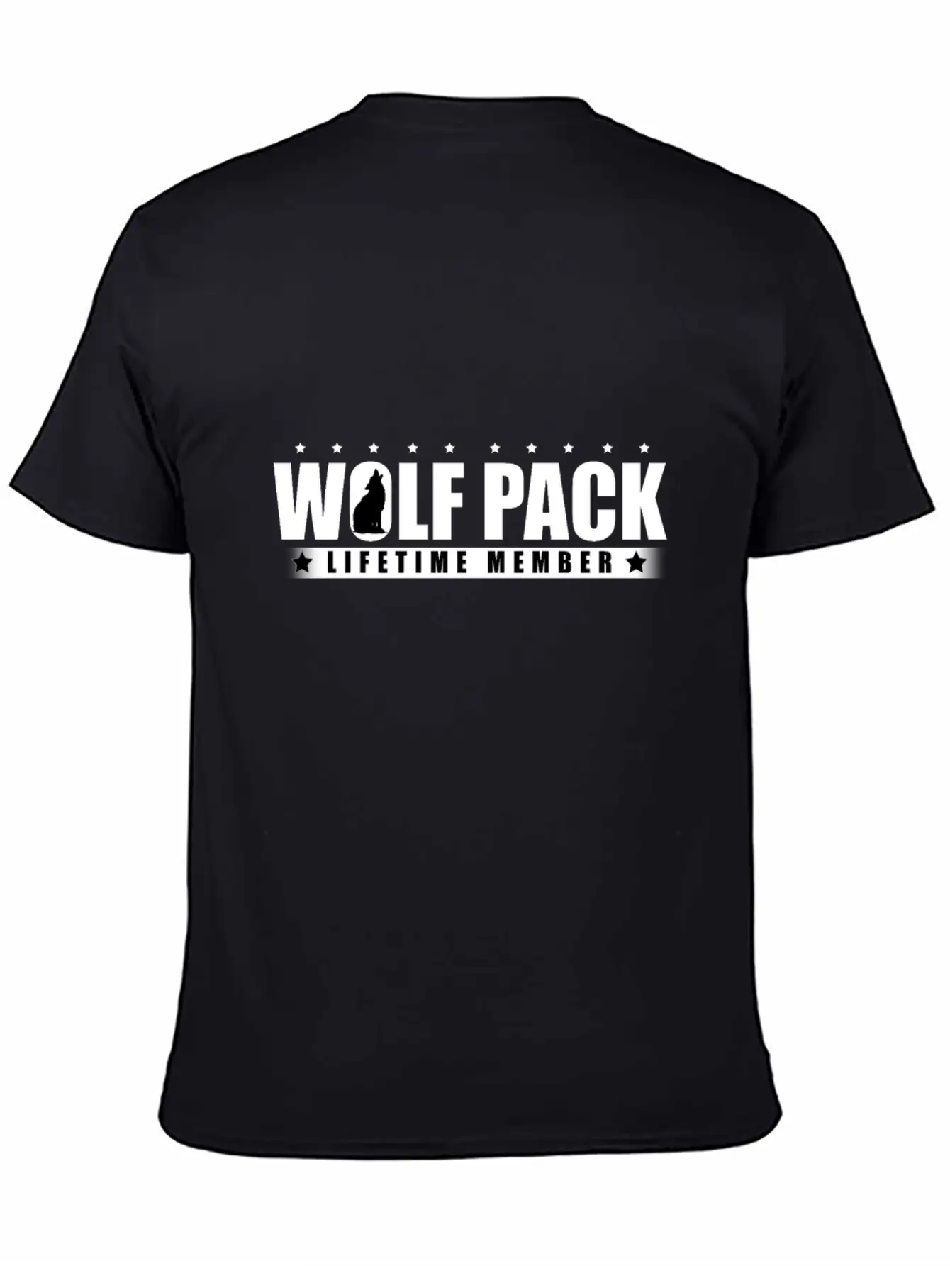 Wolf Pack Lifetime Member Wolves Alpha Carnivore Stylish Everyday T-Shirt – Unisex Basic Cotton Tee