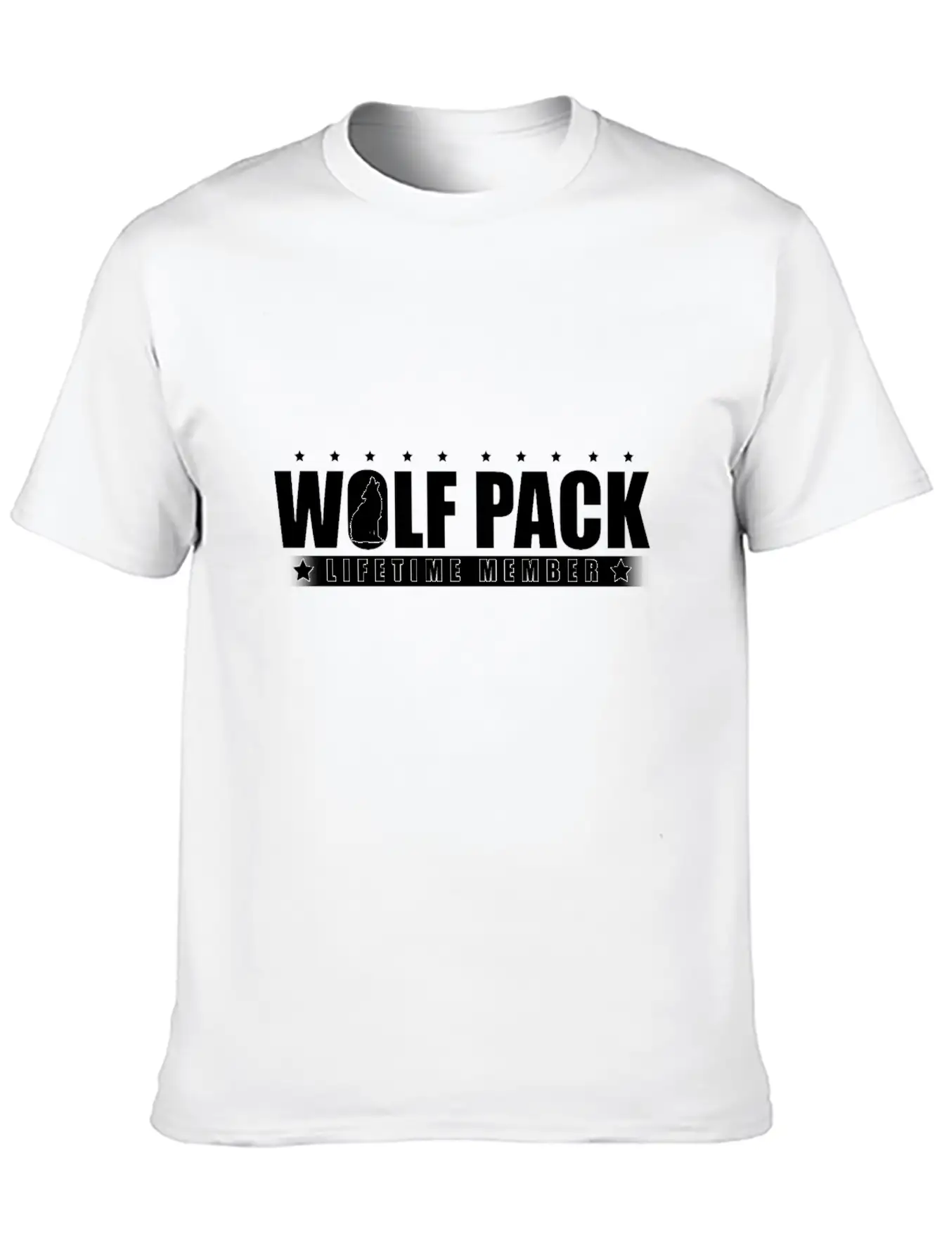 Wolf Pack Lifetime Member Wolves Alpha Carnivore Stylish Everyday T-Shirt – Unisex Basic Cotton Tee