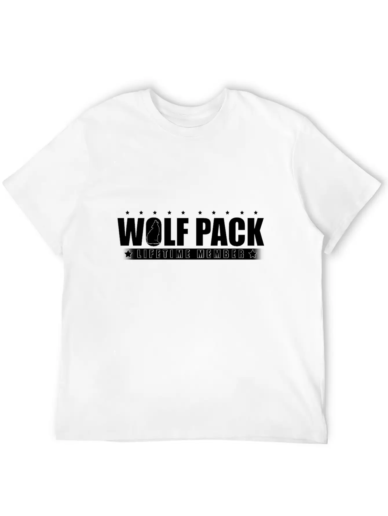 Wolf Pack Lifetime Member Wolves Alpha Carnivore Stylish Everyday T-Shirt – Unisex Basic Cotton Tee