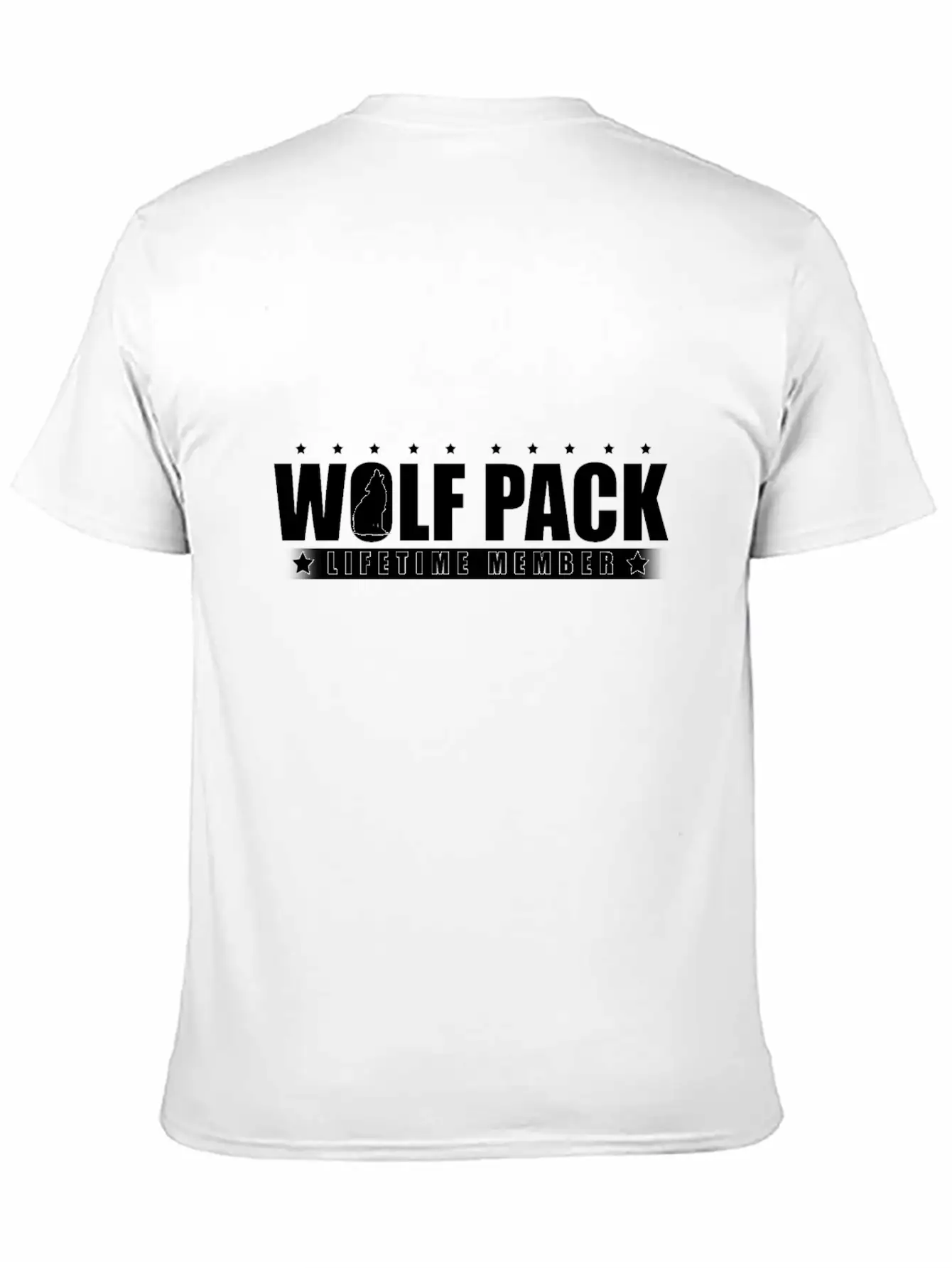 Wolf Pack Lifetime Member Wolves Alpha Carnivore Stylish Everyday T-Shirt – Unisex Basic Cotton Tee