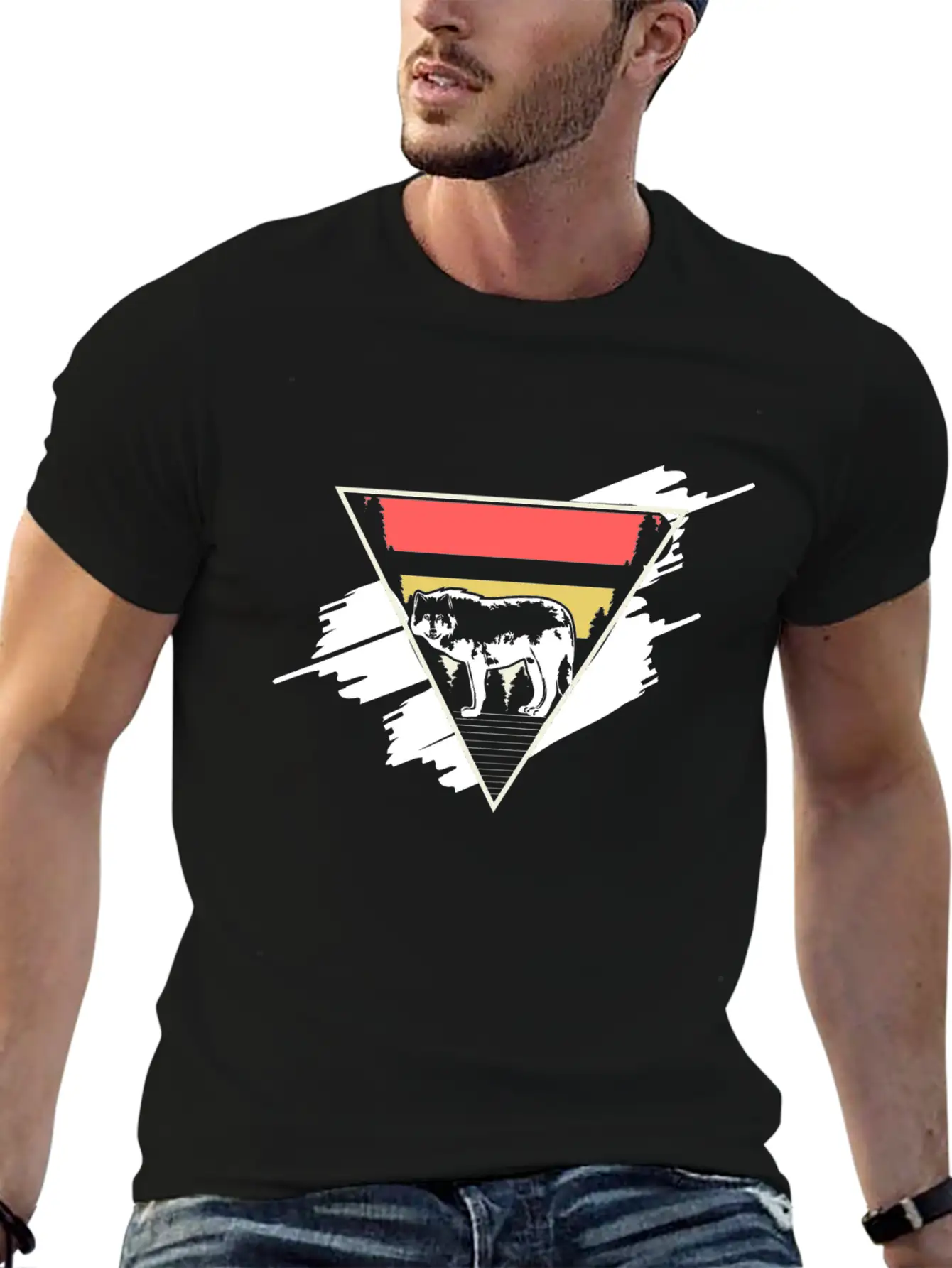 Wolf Pack Wild Animal Gift Soft Cotton Short Sleeve Tee – Unisex Wardrobe Staple