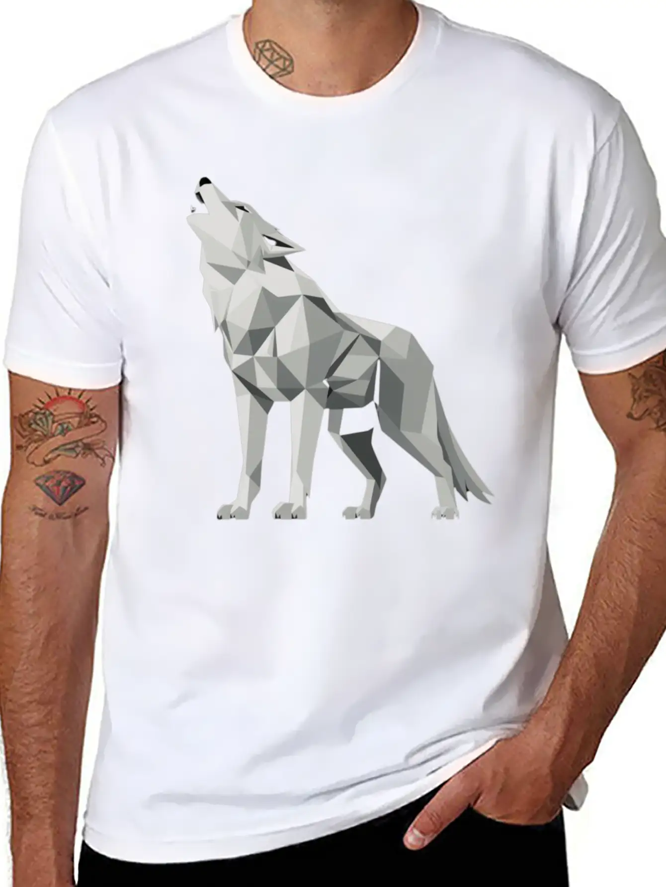 Wolf Shirt For Halloween Relaxed Everyday Tee – Lightweight And Durable Cotton