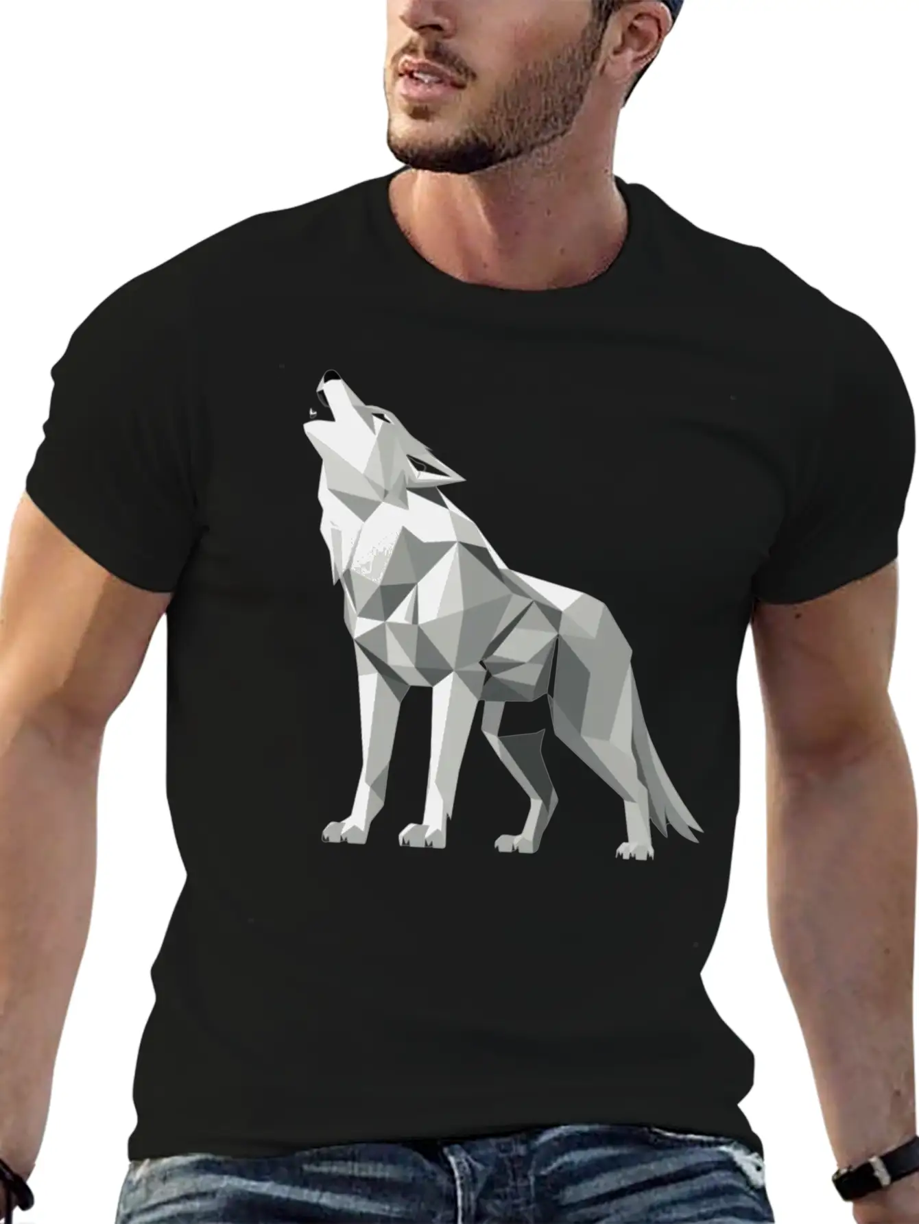 Wolf Shirt For Halloween Relaxed Everyday Tee – Lightweight And Durable Cotton
