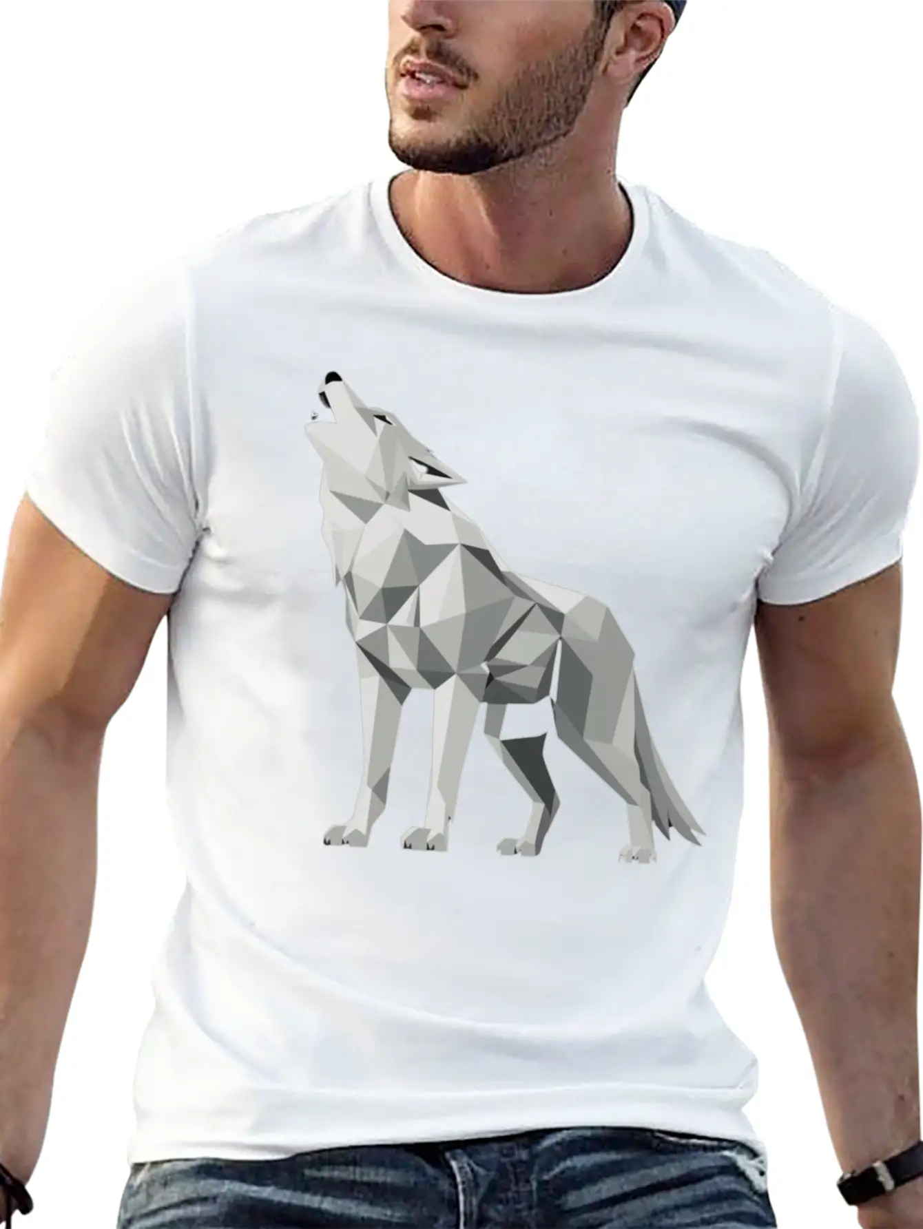 Wolf Shirt For Halloween Relaxed Everyday Tee – Lightweight And Durable Cotton