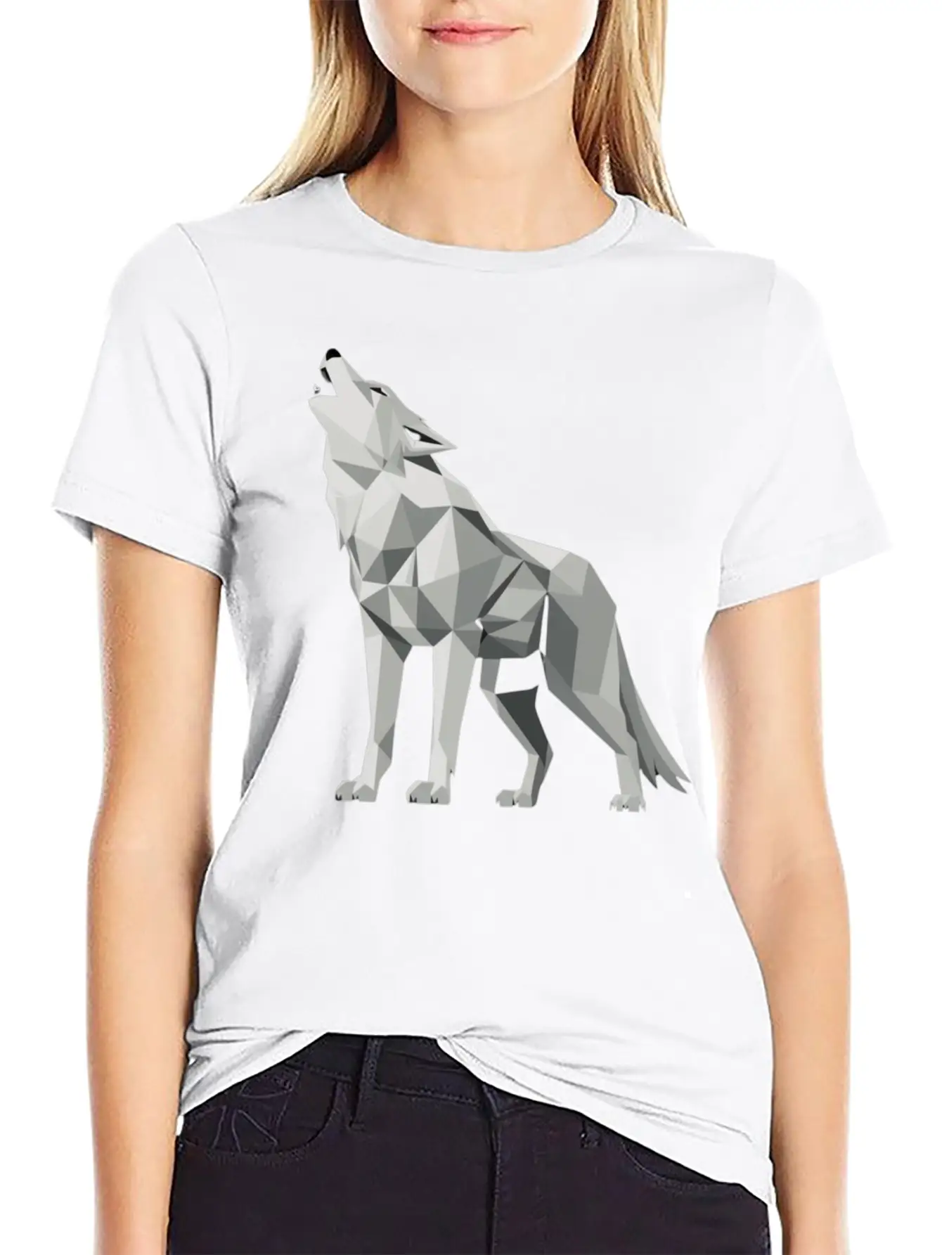 Wolf Shirt For Halloween Relaxed Everyday Tee – Lightweight And Durable Cotton