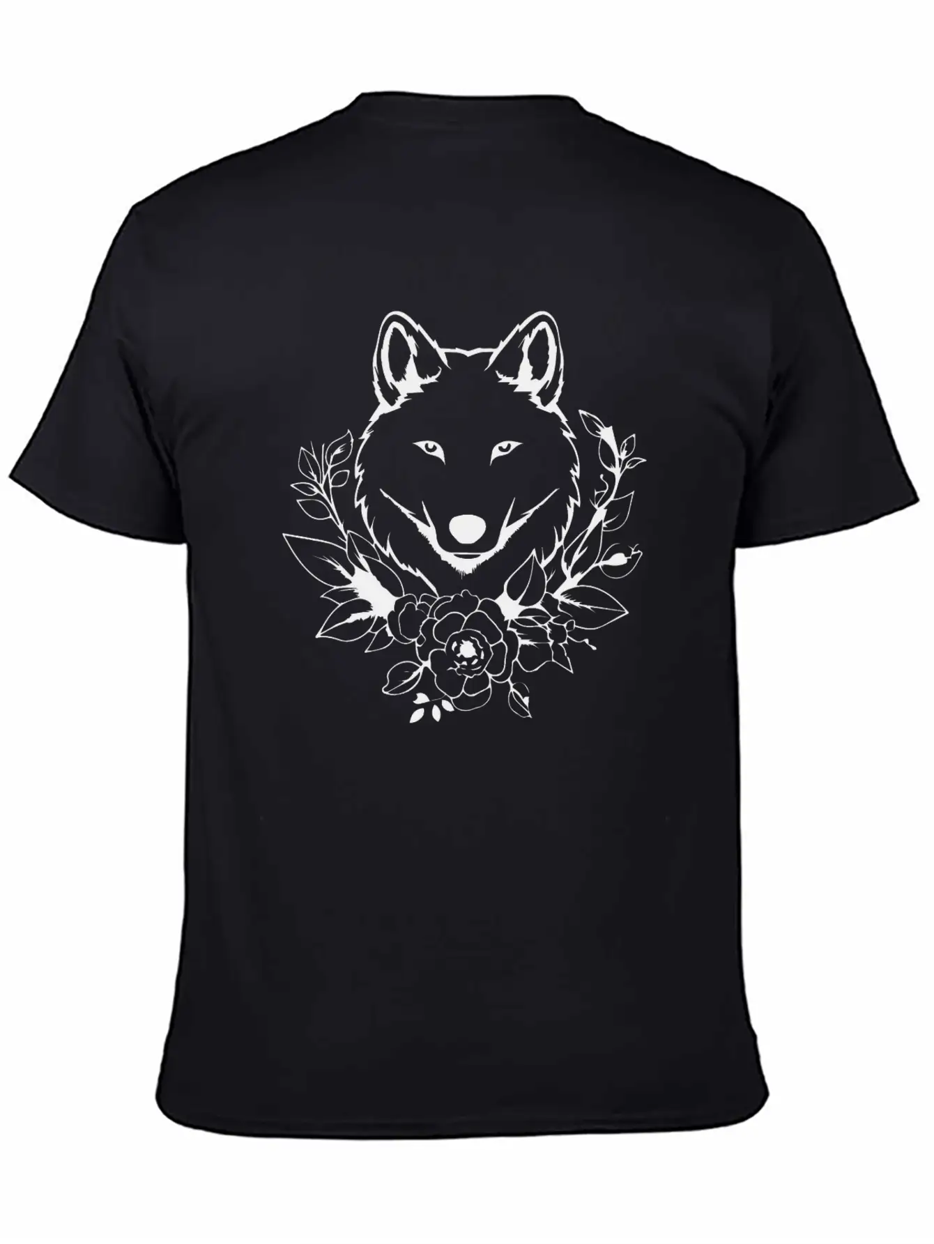 Wolf Unisex Casual T-Shirt – Clean Design For Daily Comfort