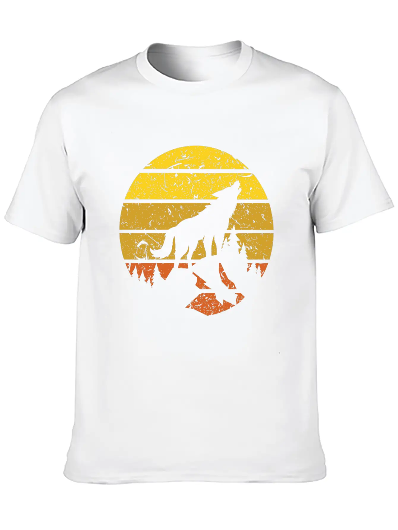 Wolf Wilderness Soft Cotton Short Sleeve Tee – Unisex Wardrobe Staple
