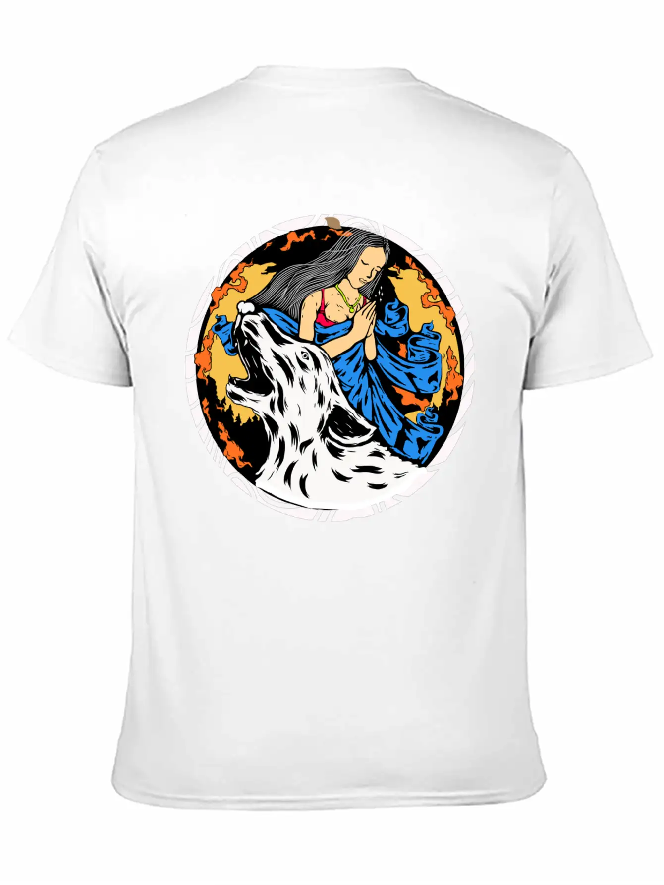 Wolf Wish Unisex Casual T-Shirt – Clean Design For Daily Comfort