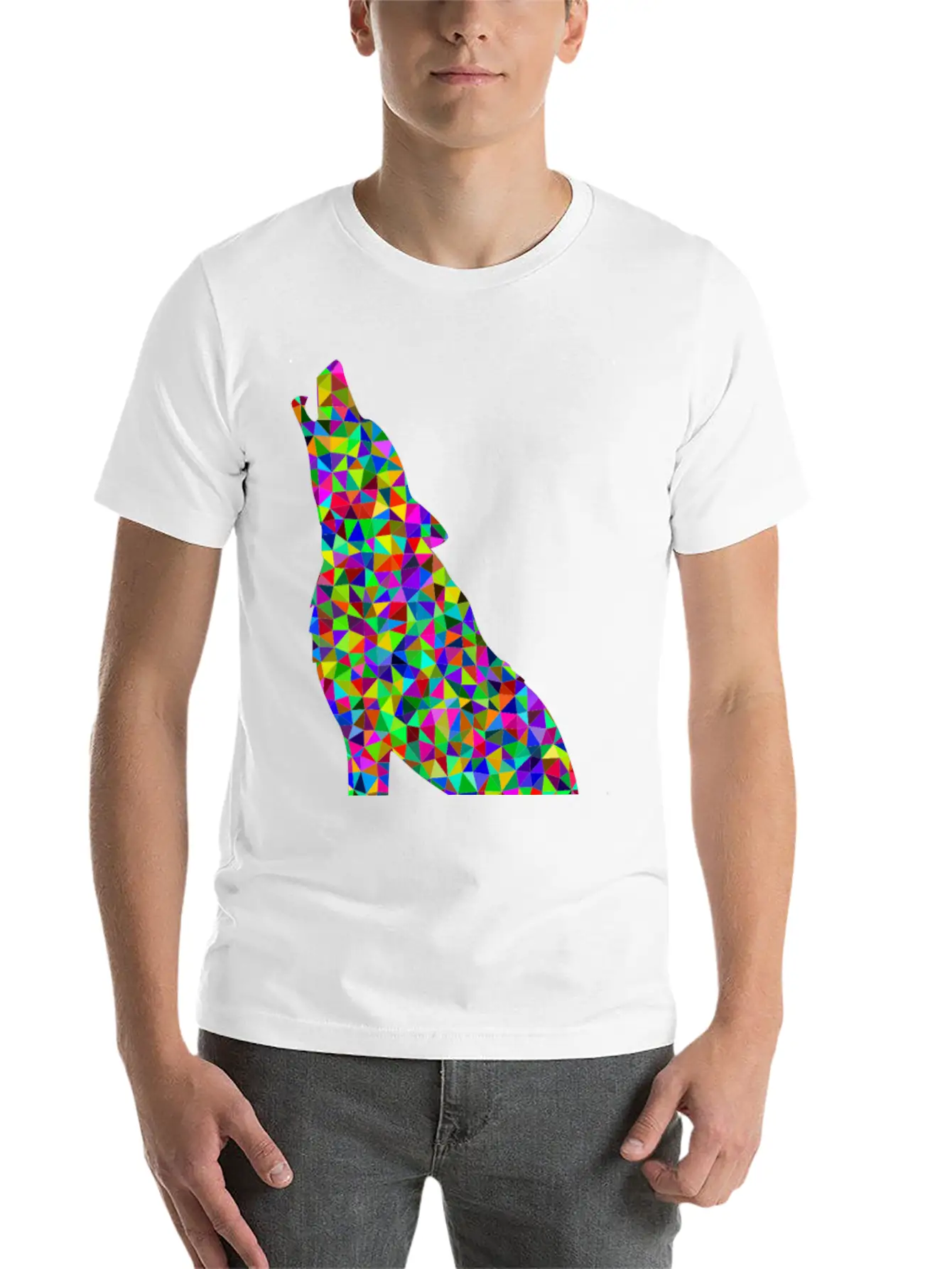 Wolf Wolfes Wolves Tribal71 Modern Fit Casual T-Shirt ��� Clean And Versatile Design