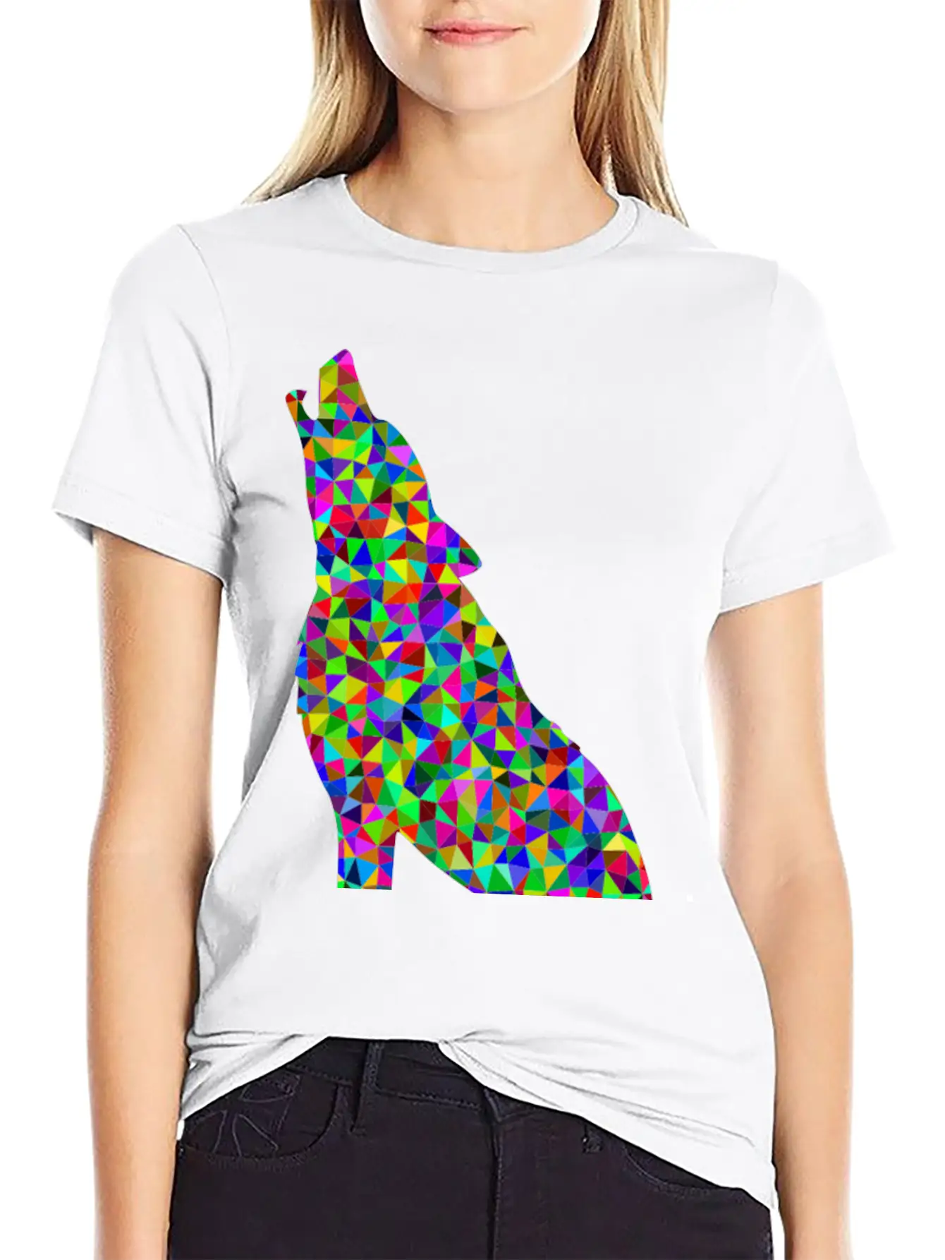 Wolf Wolfes Wolves Tribal71 Modern Fit Casual T-Shirt ��� Clean And Versatile Design