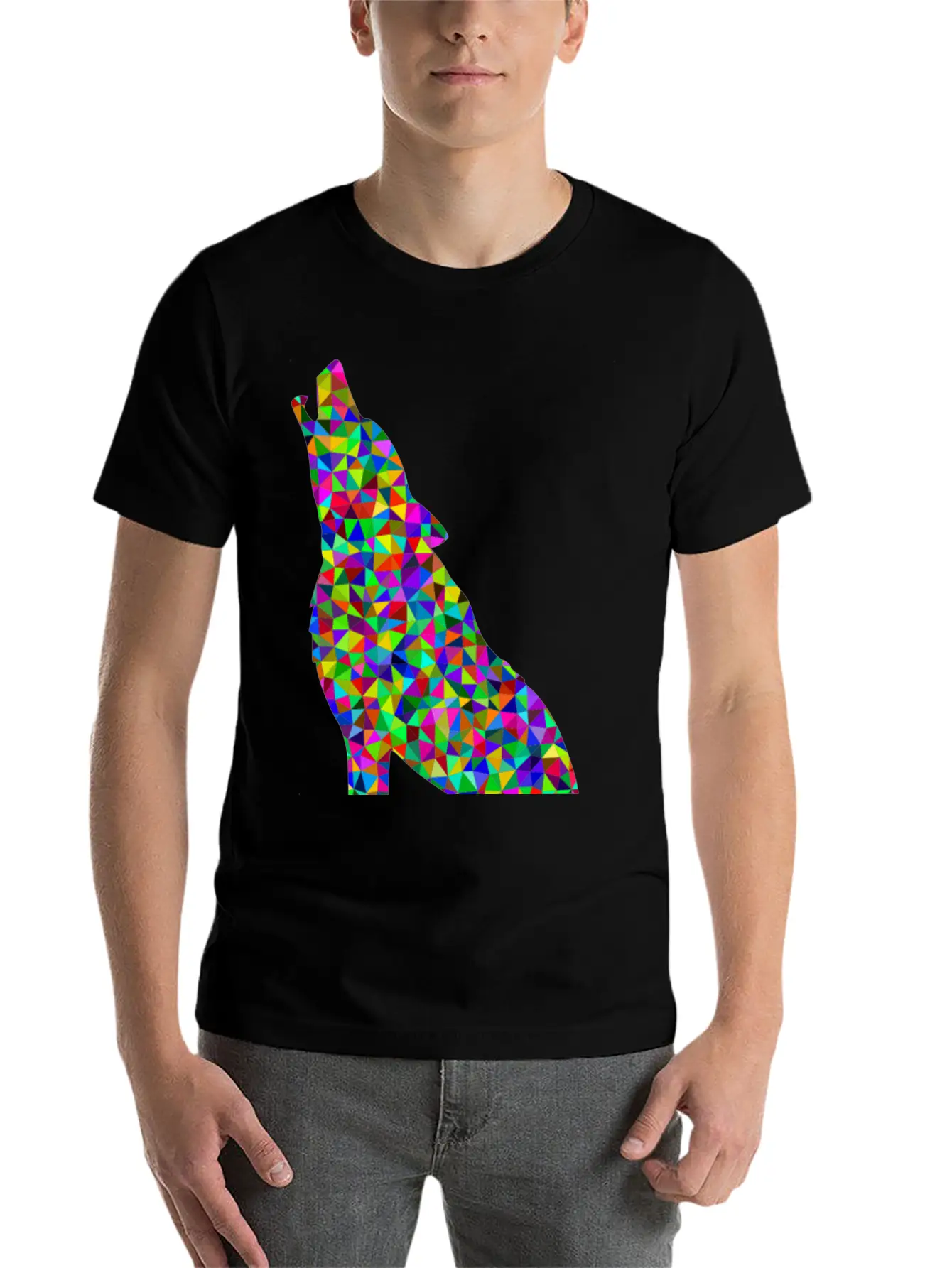 Wolf Wolfes Wolves Tribal71 Modern Fit Casual T-Shirt ��� Clean And Versatile Design
