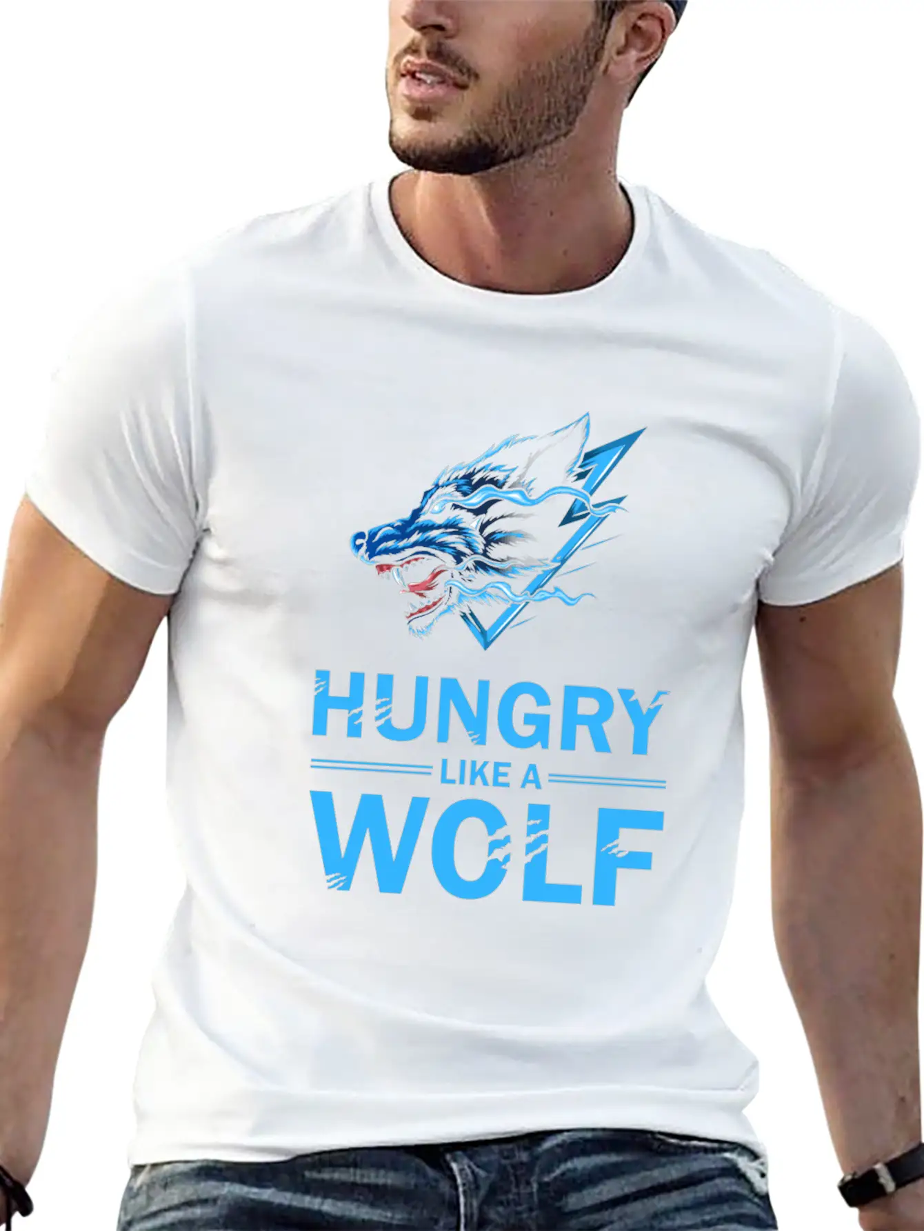 Wolf Wolves Unisex Casual T-Shirt – Clean Design For Daily Comfort