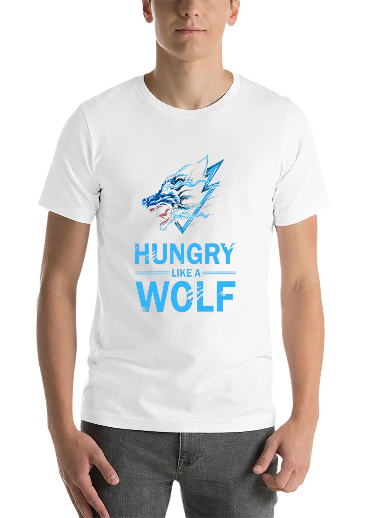 Wolf Wolves Unisex Casual T-Shirt – Clean Design For Daily Comfort