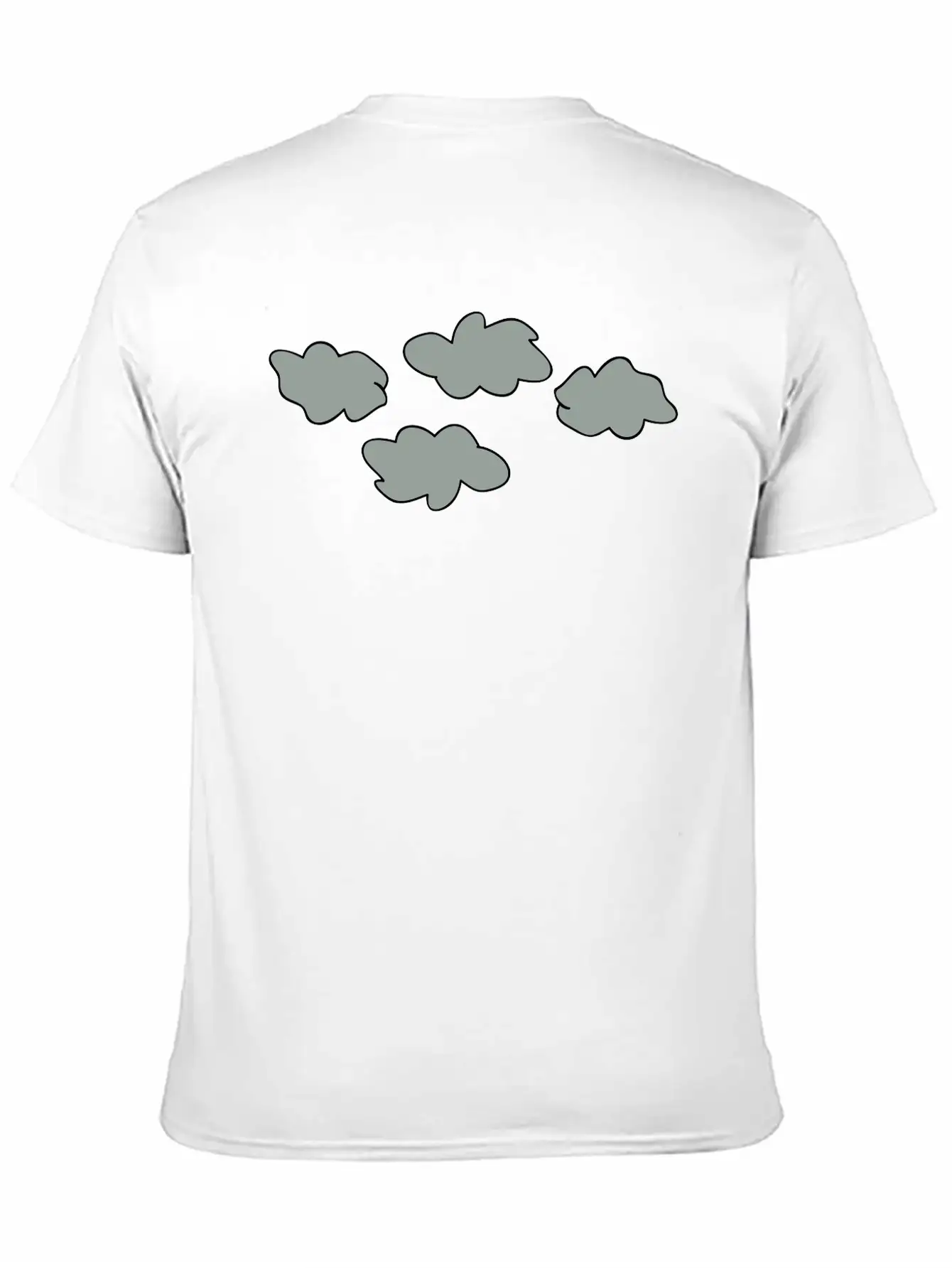 Wolken3 Lightweight Cotton T-Shirt – Daily Comfort Graphic Shirt