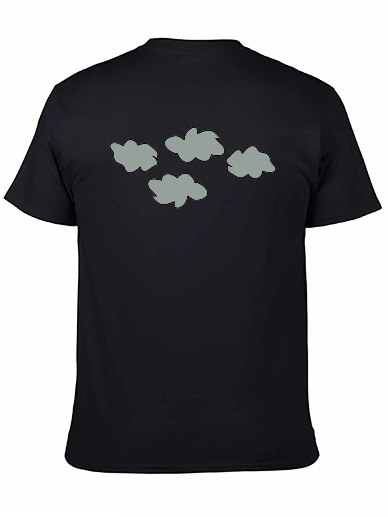 Wolken3 Lightweight Cotton T-Shirt – Daily Comfort Graphic Shirt
