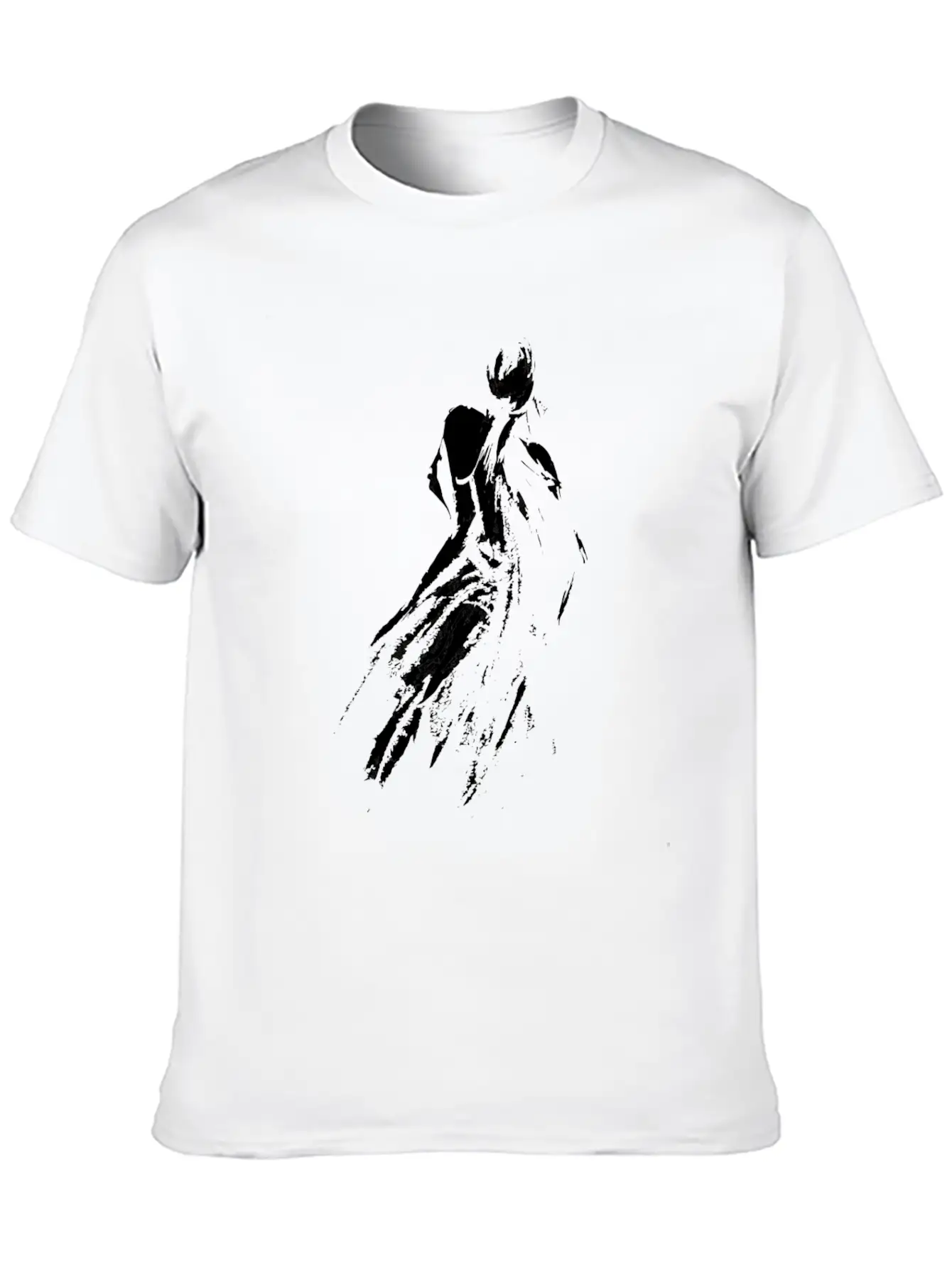 Woman Art, Beautiful Girl Art Lightweight Cotton T-Shirt – Daily Comfort Graphic Shirt
