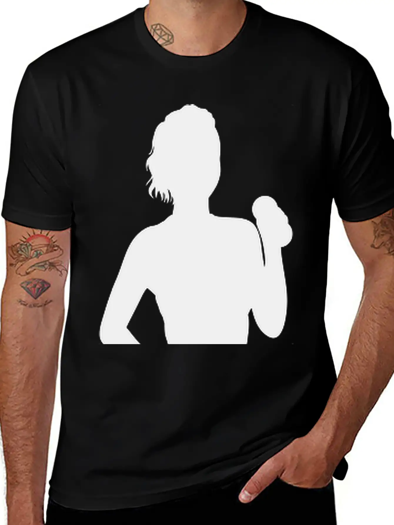 Woman Doing Fitness Modern Fit Casual T-Shirt – Clean And Versatile Design
