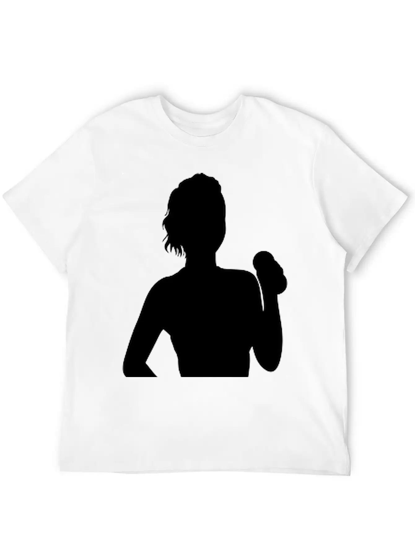 Woman Doing Fitness Modern Fit Casual T-Shirt – Clean And Versatile Design
