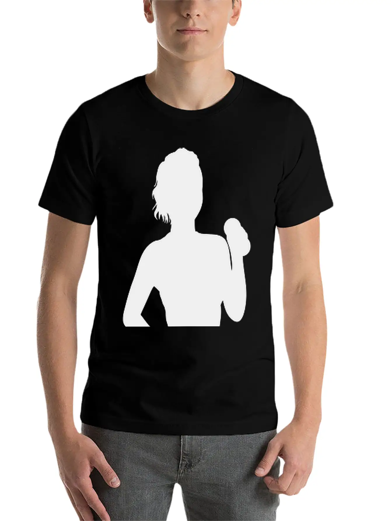 Woman Doing Fitness Modern Fit Casual T-Shirt – Clean And Versatile Design