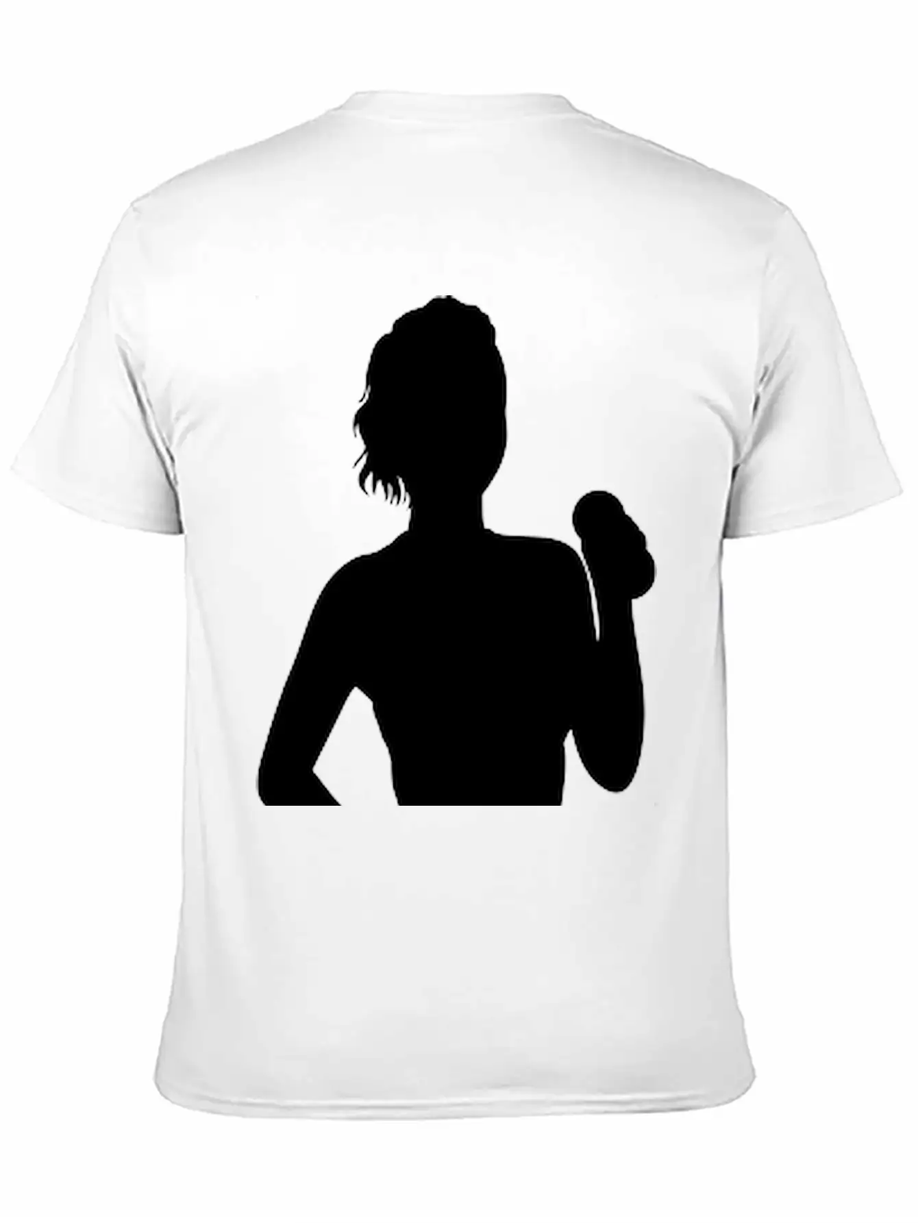 Woman Doing Fitness Modern Fit Casual T-Shirt – Clean And Versatile Design