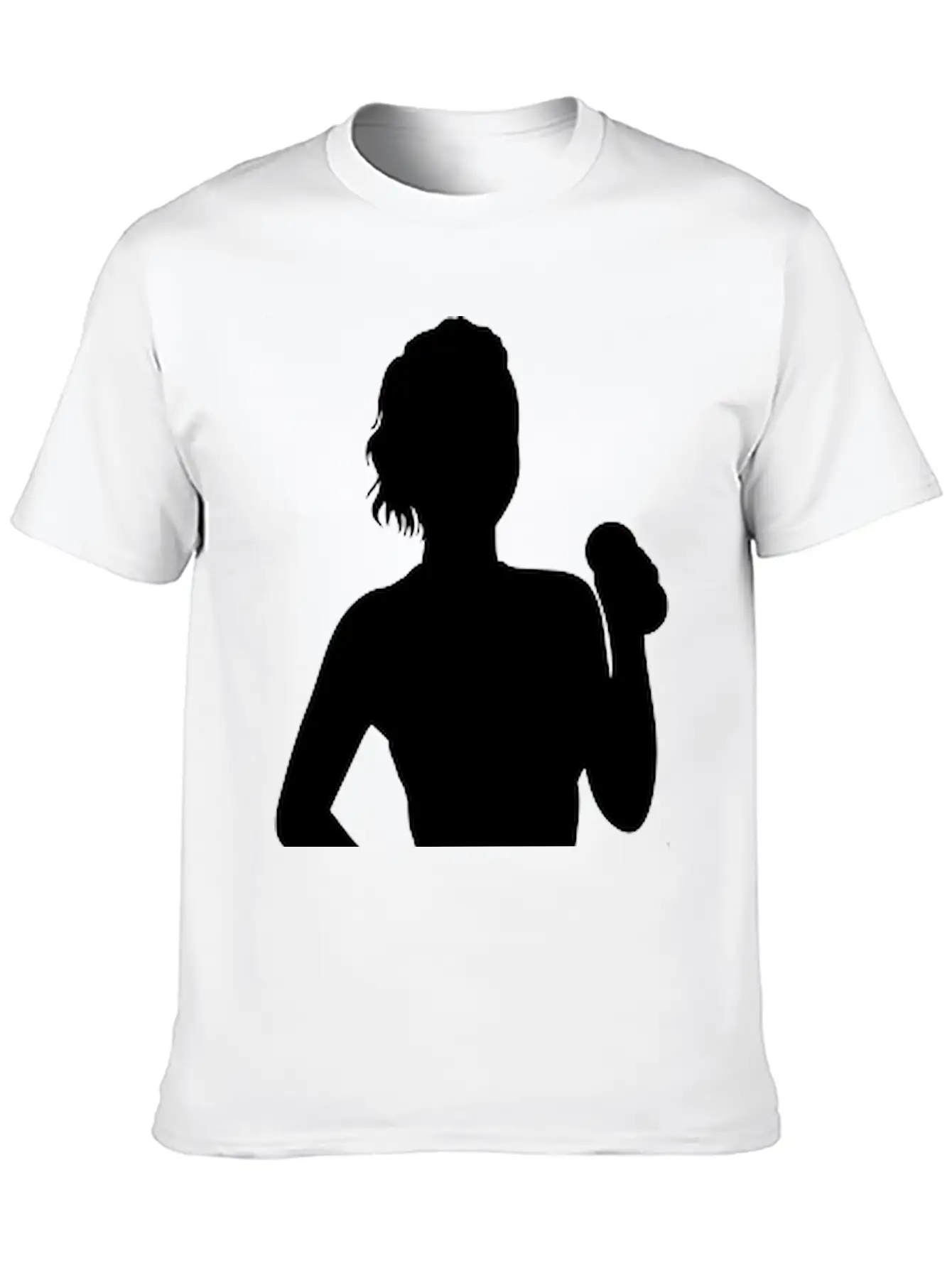 Woman Doing Fitness Modern Fit Casual T-Shirt – Clean And Versatile Design