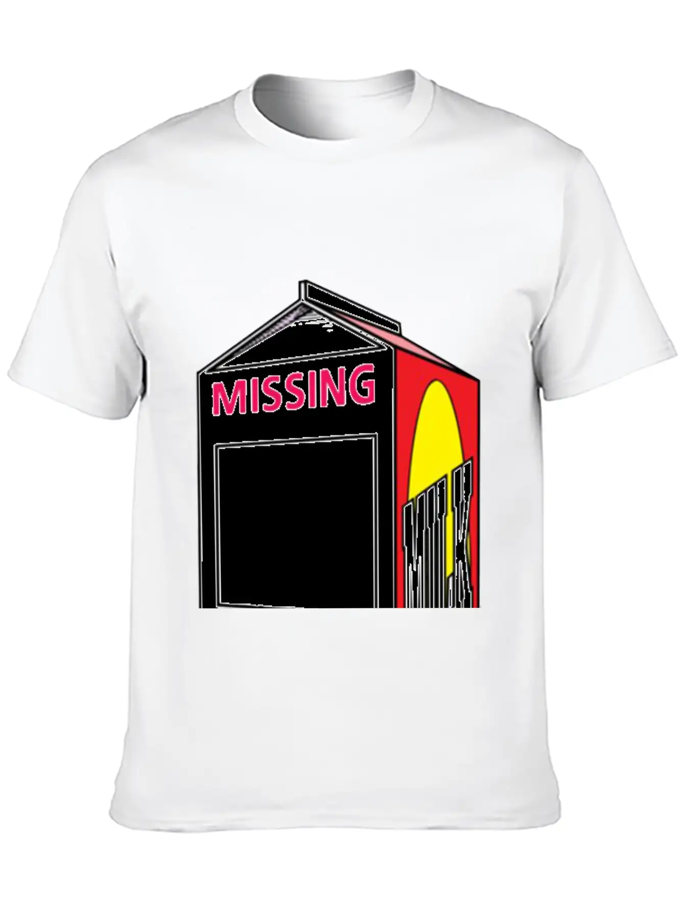 Words Missing Person Unisex Casual T-Shirt – Clean Design For Daily Comfort
