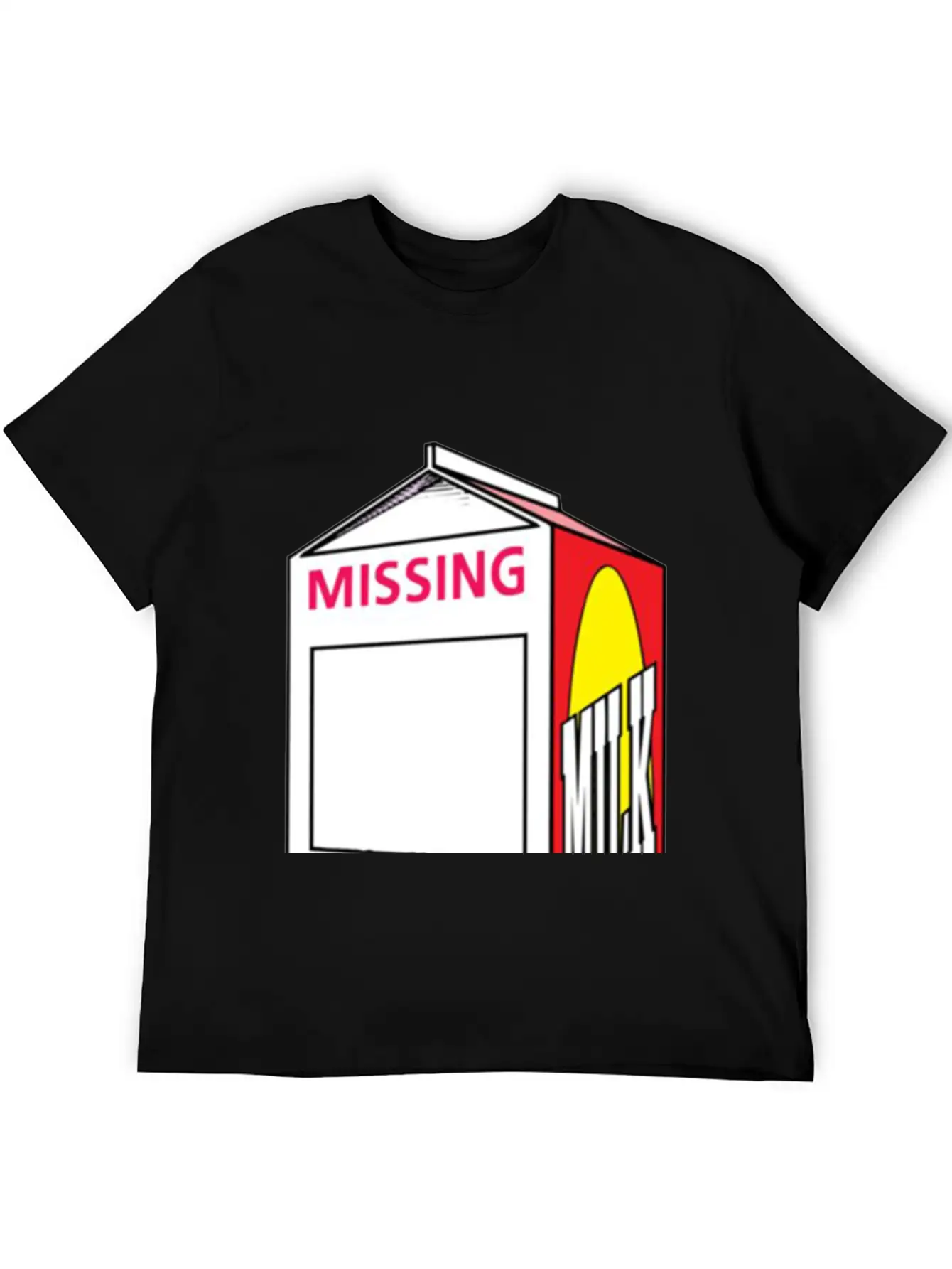 Words Missing Person Unisex Casual T-Shirt – Clean Design For Daily Comfort