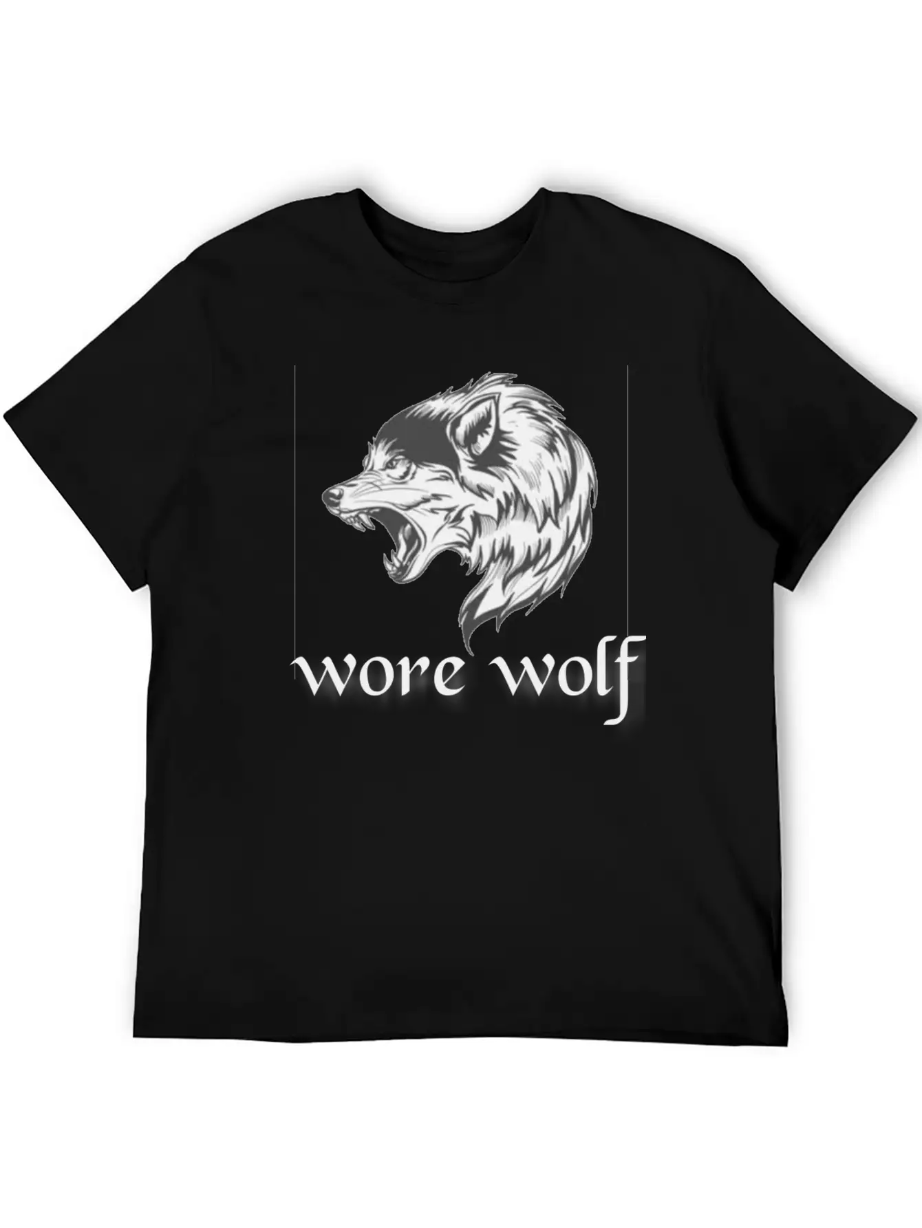 Wore Wolf Modern Fit Casual T-Shirt – Clean And Versatile Design