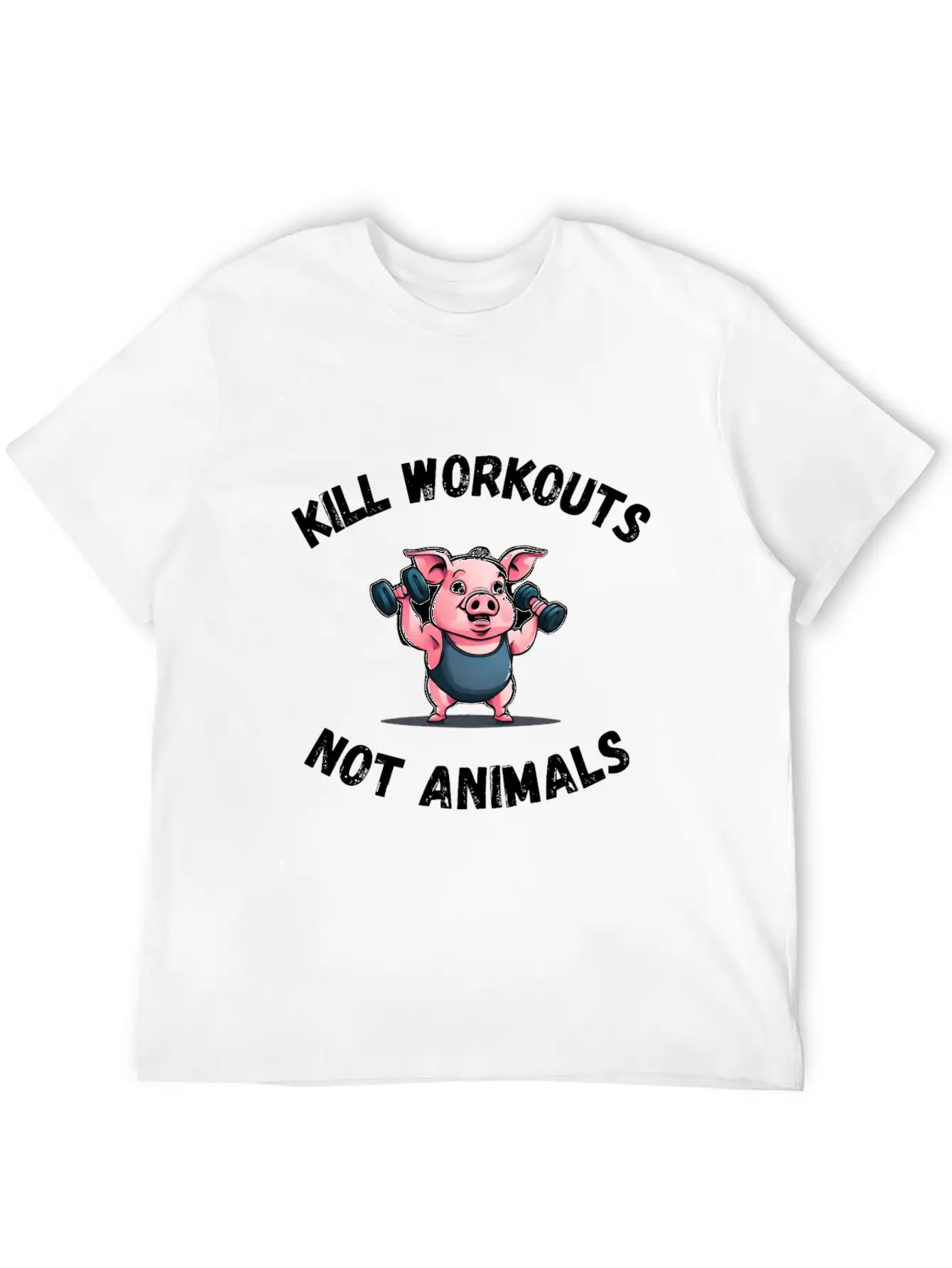Workout Pig Basic Graphic T-Shirt – Daily Comfort In Soft Cotton