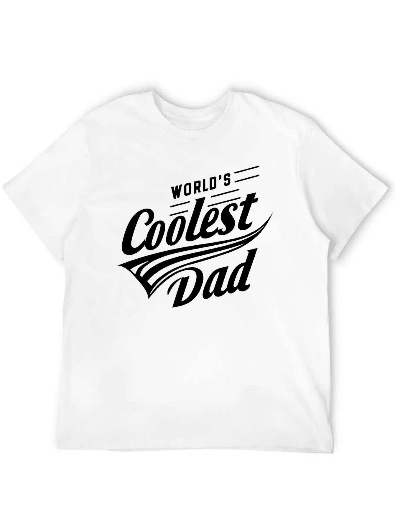 World Coolest Dad Essential Cotton Tee For Daily Outfits – Unisex Style