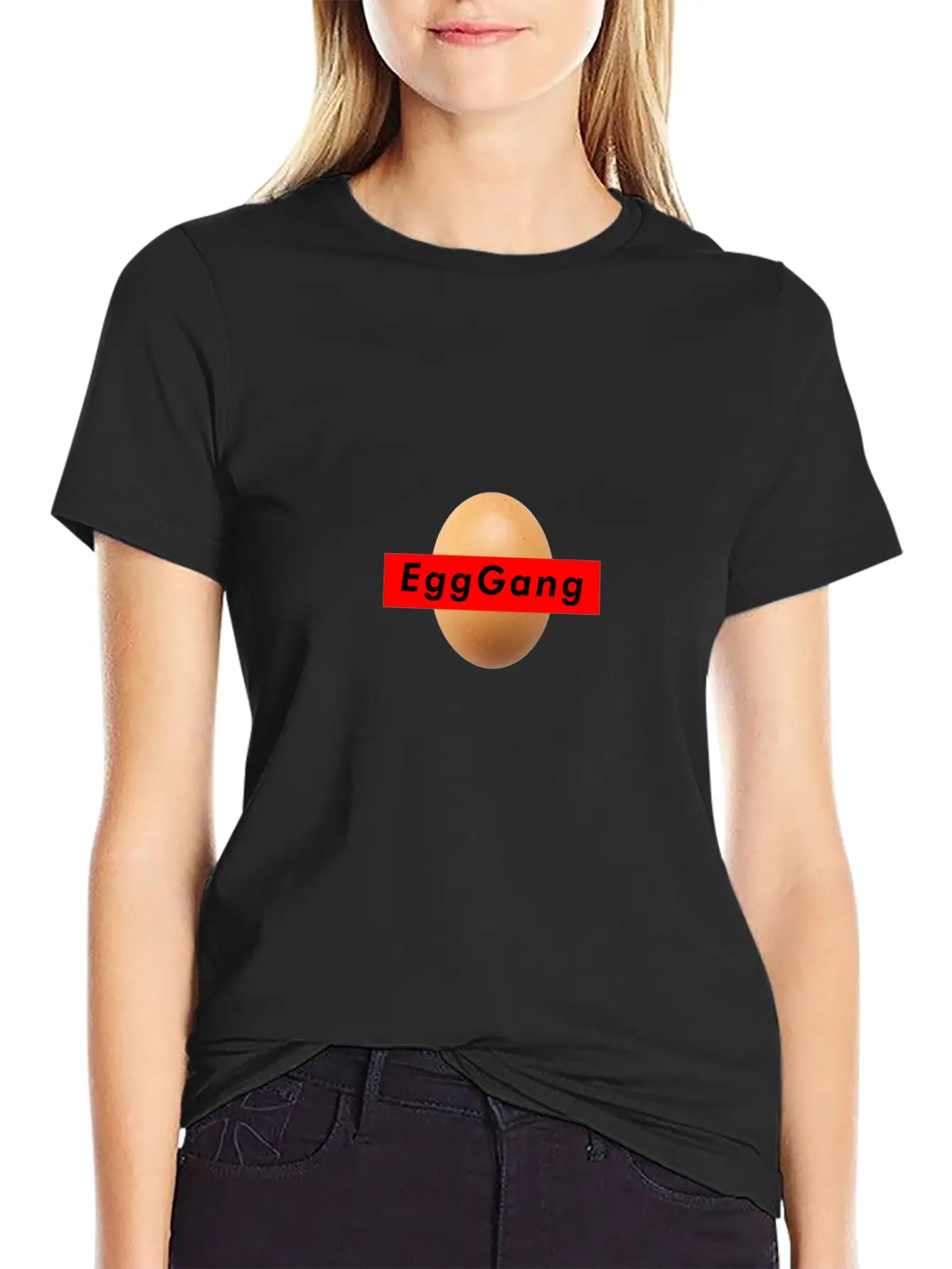 World Record Egg Gang Basic Graphic T-Shirt – Daily Comfort In Soft Cotton