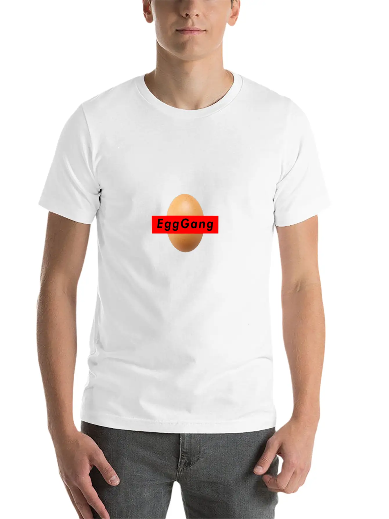 World Record Egg Gang Basic Graphic T-Shirt – Daily Comfort In Soft Cotton