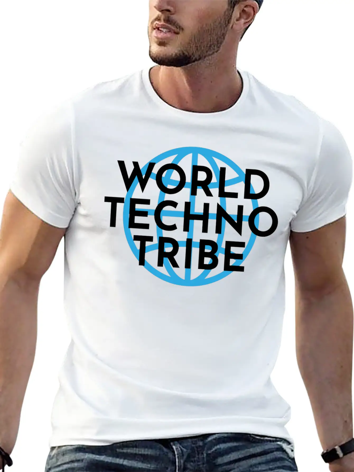 World Techno Tribe Gift Music Raving Concert Unisex Casual T-Shirt – Clean Design For Daily Comfort