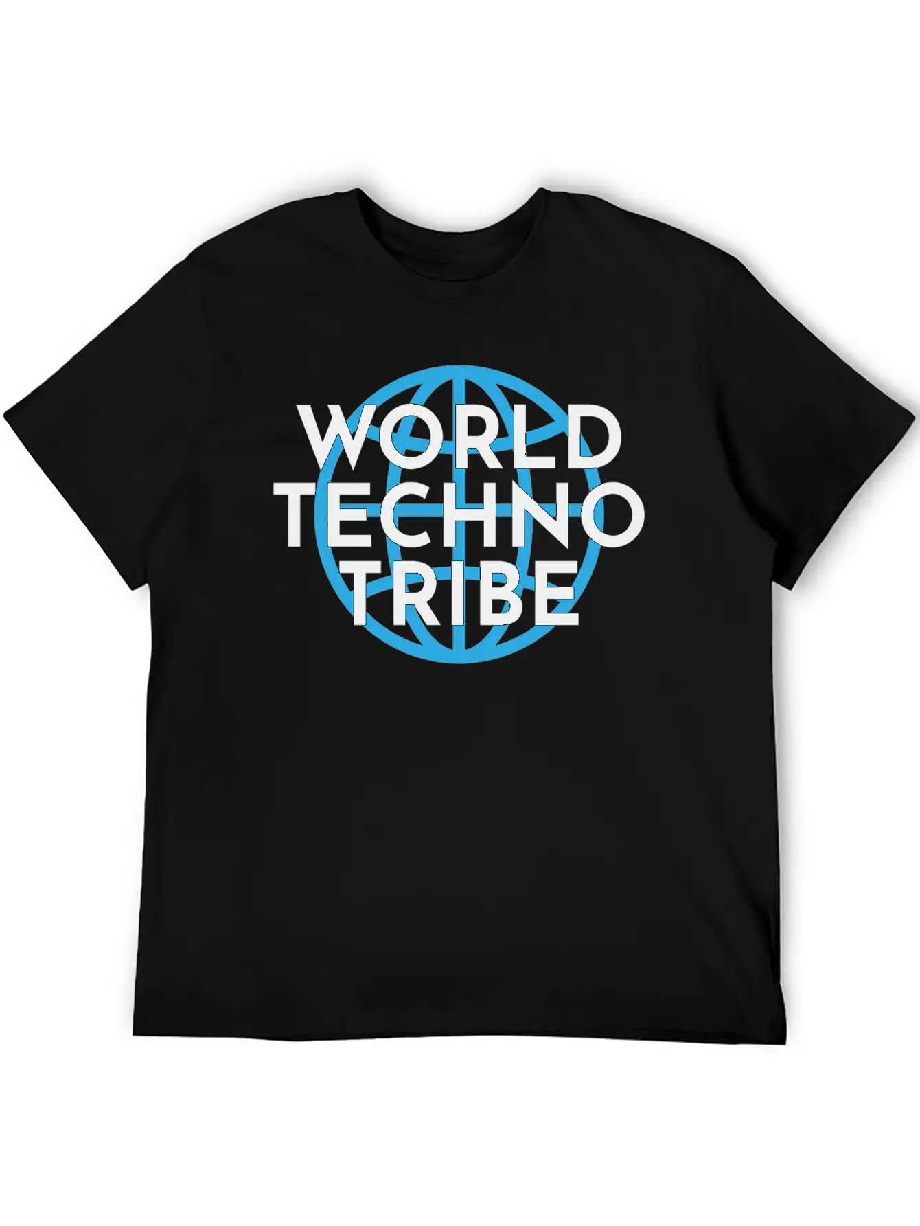 World Techno Tribe Gift Music Raving Concert Unisex Casual T-Shirt – Clean Design For Daily Comfort