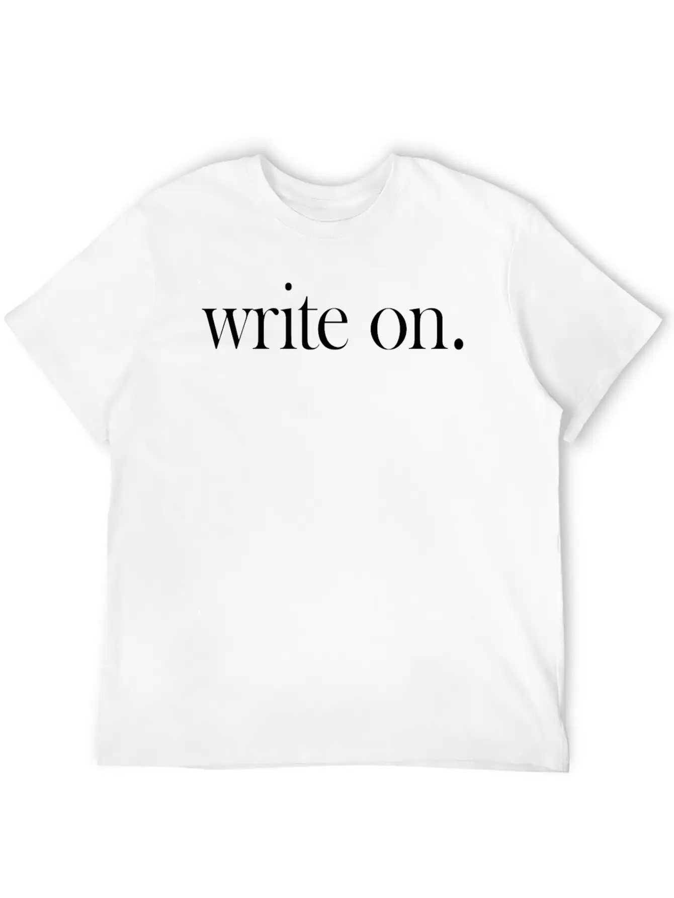 Write On Lightweight Cotton T-Shirt – Daily Comfort Graphic Shirt