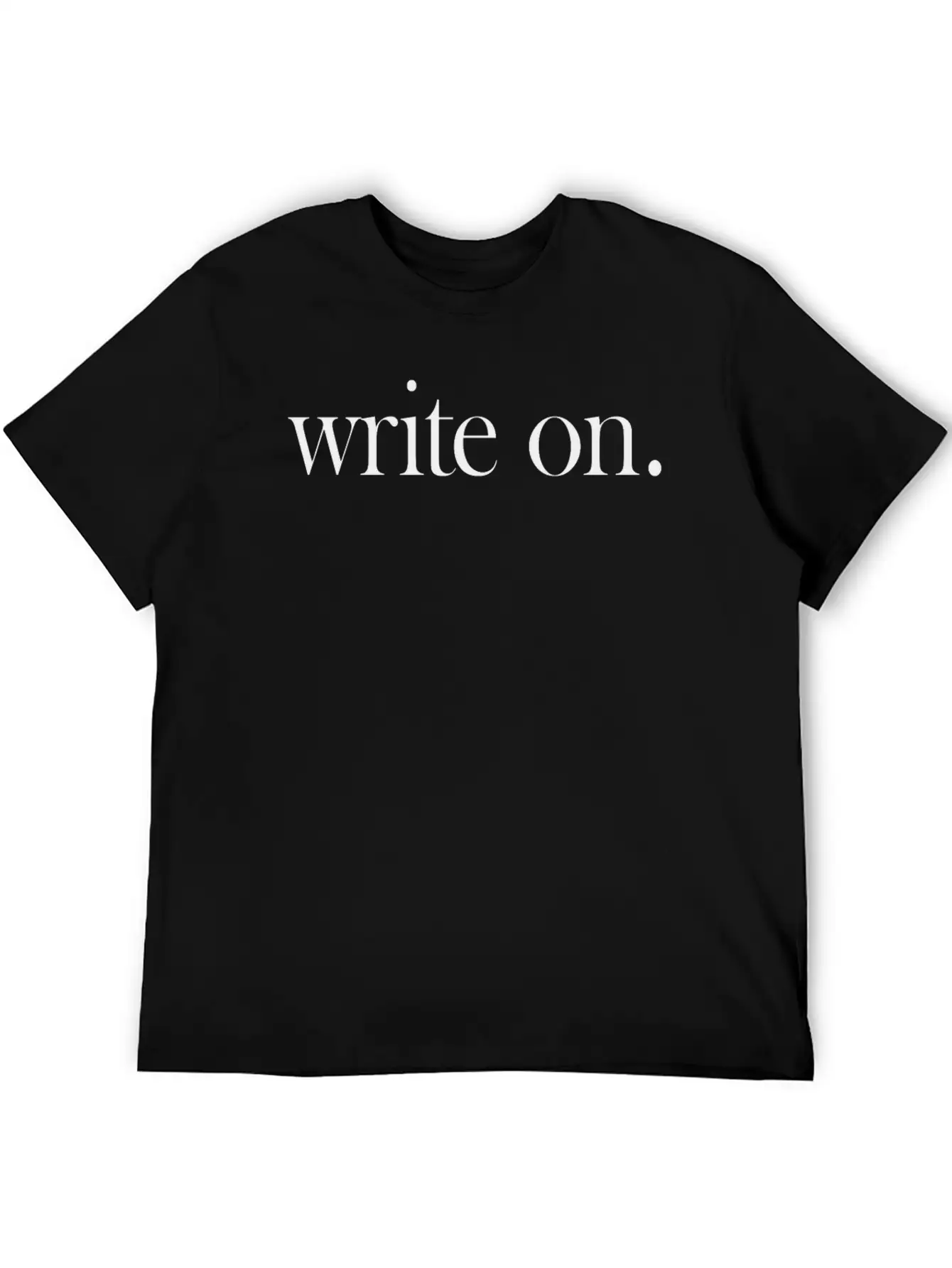 Write On Lightweight Cotton T-Shirt – Daily Comfort Graphic Shirt