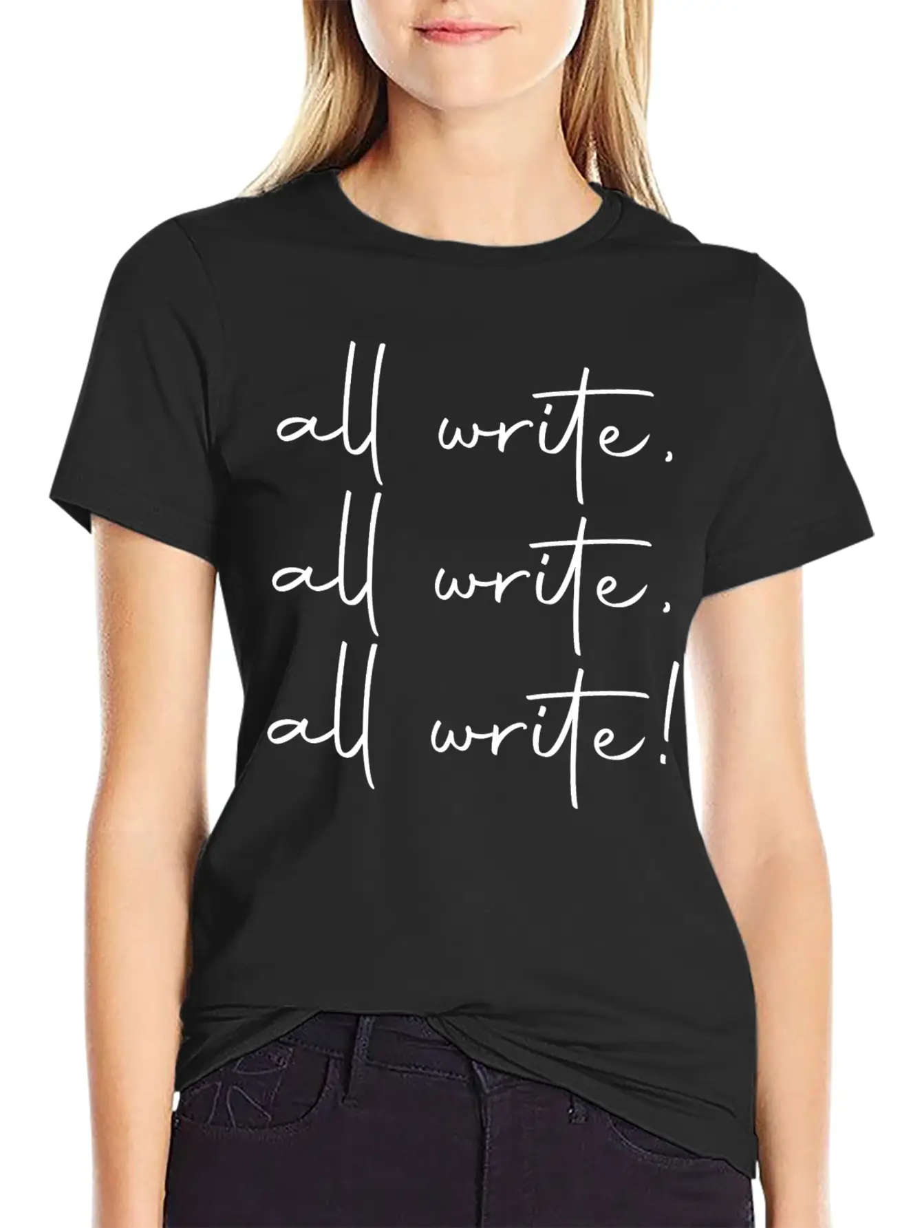Writer Journalist Gift Book Lover Writing Reading Basic Graphic T-Shirt – Daily Comfort In Soft Cotton