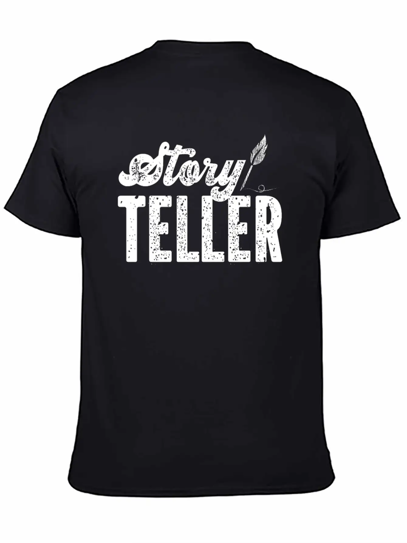 Writing Vintage Novel Writer & Classic Fit Graphic Tee For Daily Comfort – Unisex Cotton Shirt