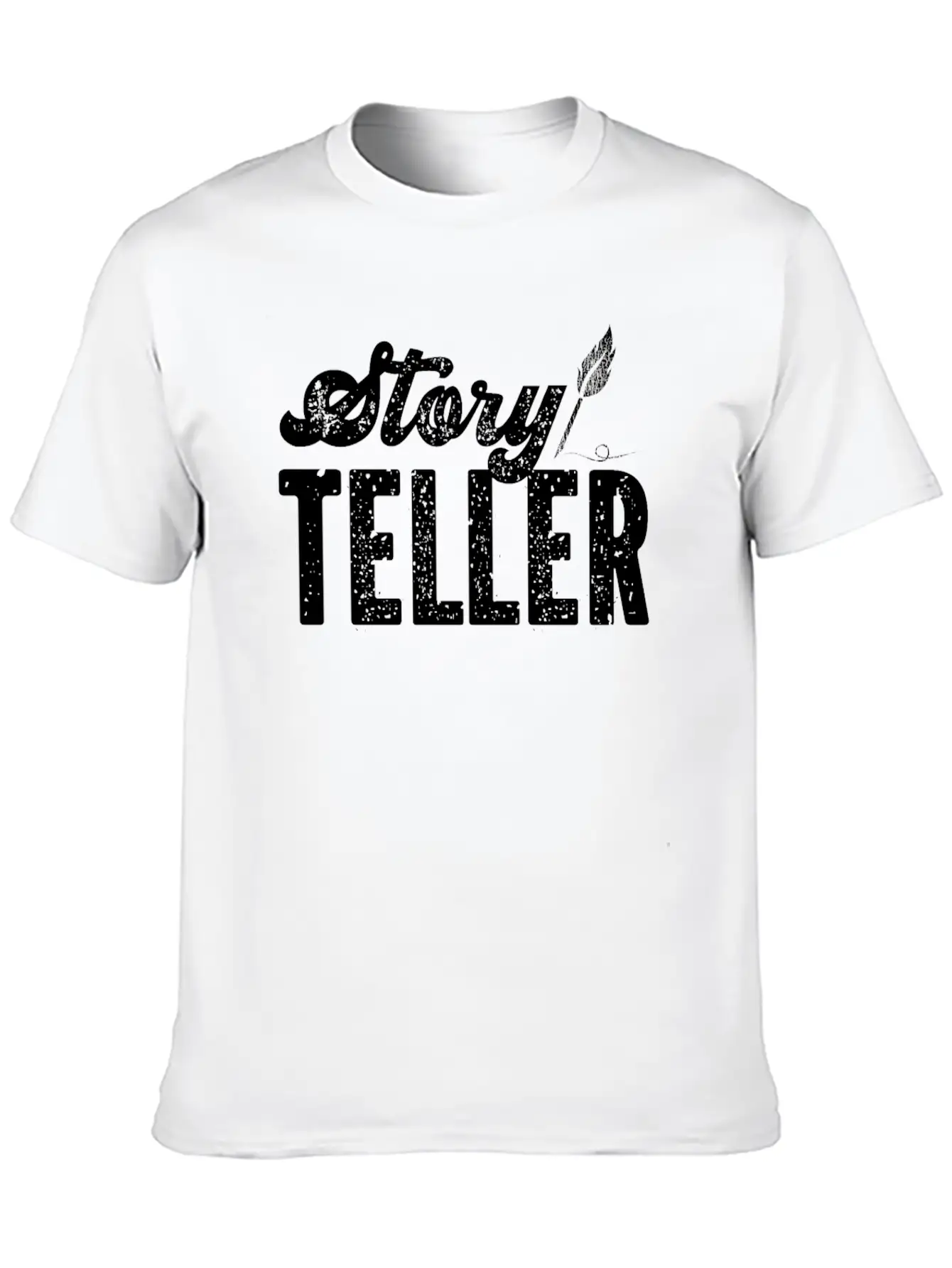 Writing Vintage Novel Writer & Classic Fit Graphic Tee For Daily Comfort – Unisex Cotton Shirt