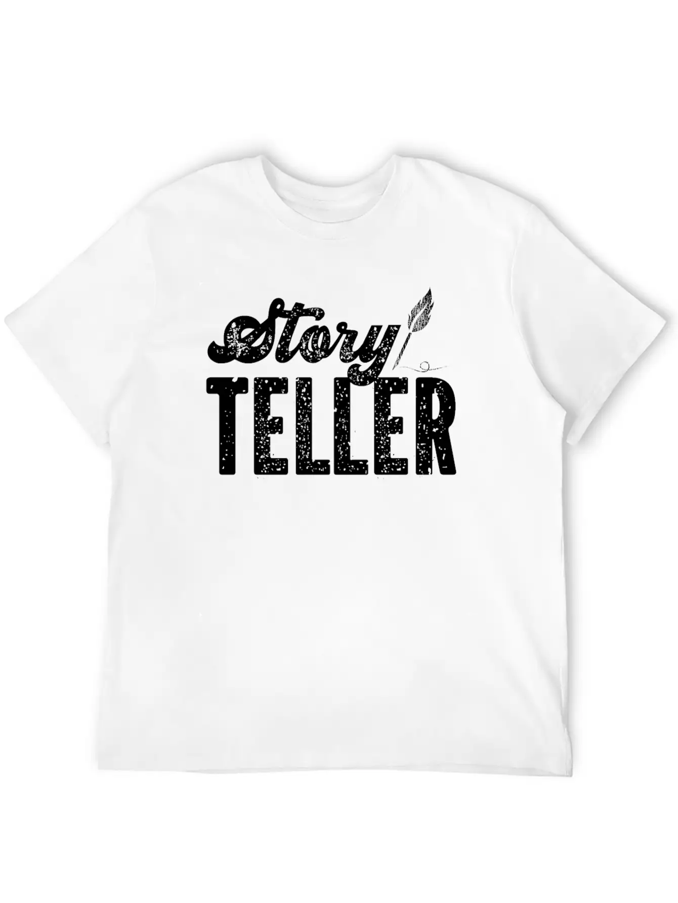 Writing Vintage Novel Writer & Classic Fit Graphic Tee For Daily Comfort – Unisex Cotton Shirt