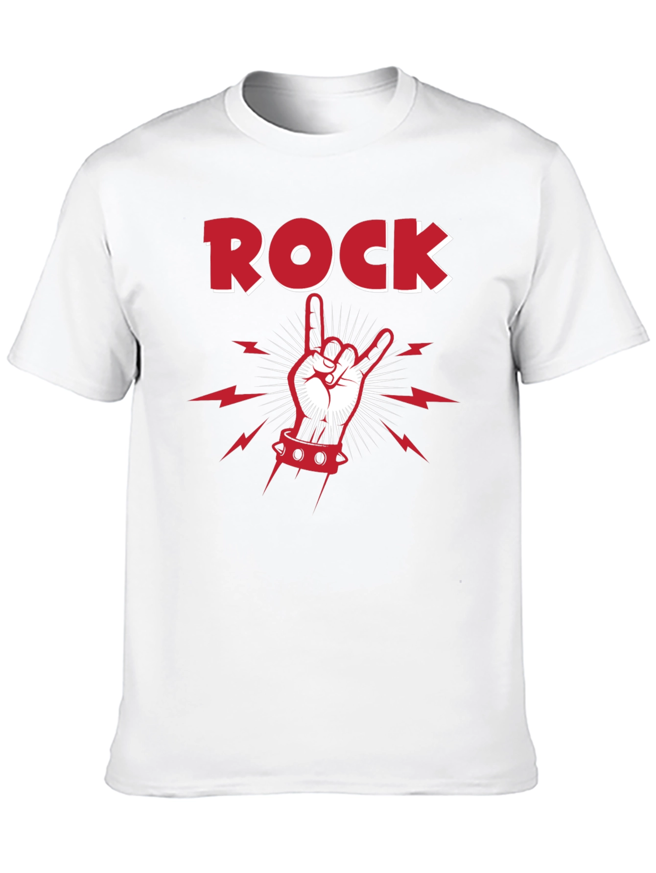 Rock On T-Shirt - Classic Black Tee