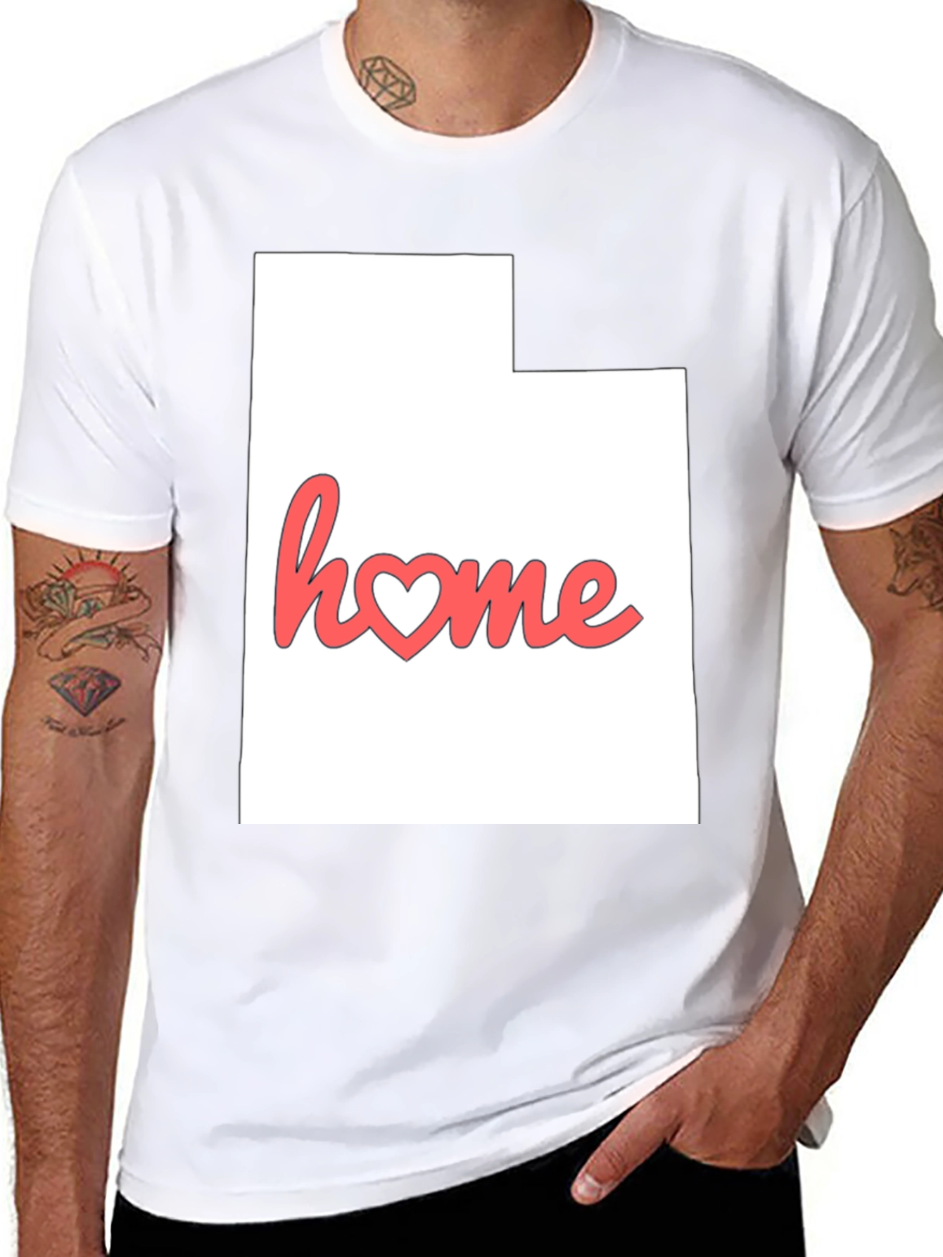 Utah Home State Graphic T-Shirt