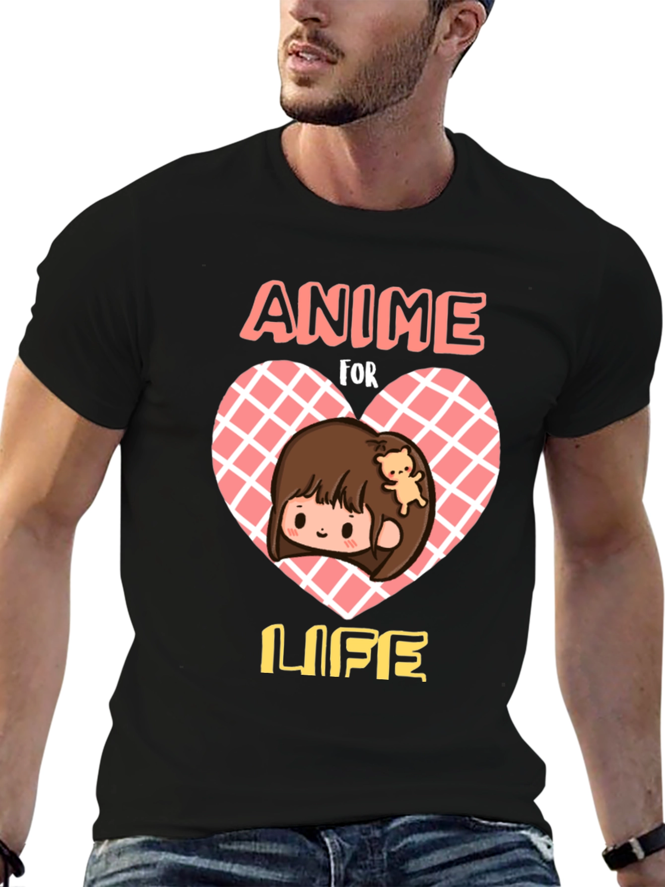 Anime For Life Graphic T-Shirt