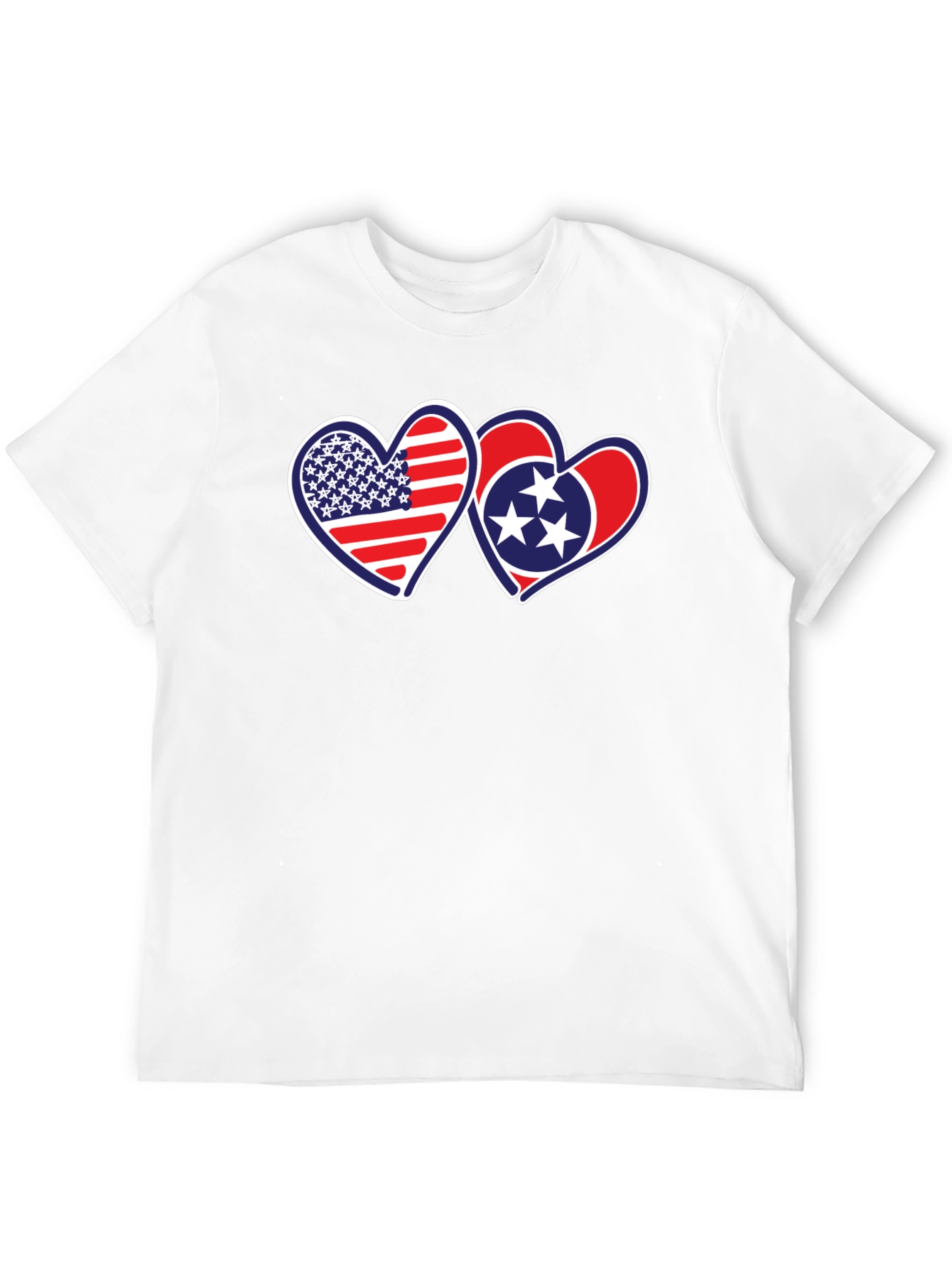 USA & TN Hearts Graphic Tee